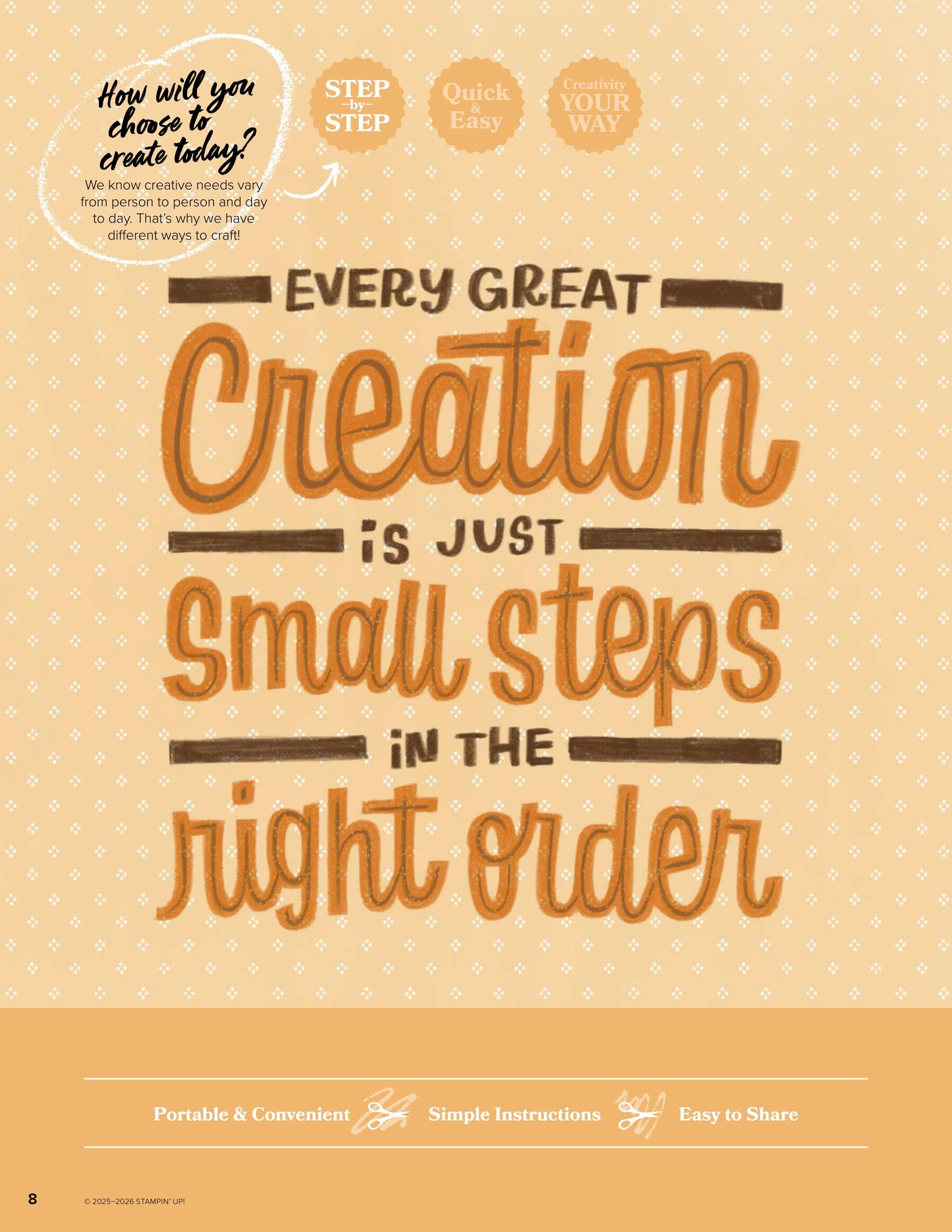 Stampin' Up! May-August Catalog Weekly Ad May 5 - August 31, 2026