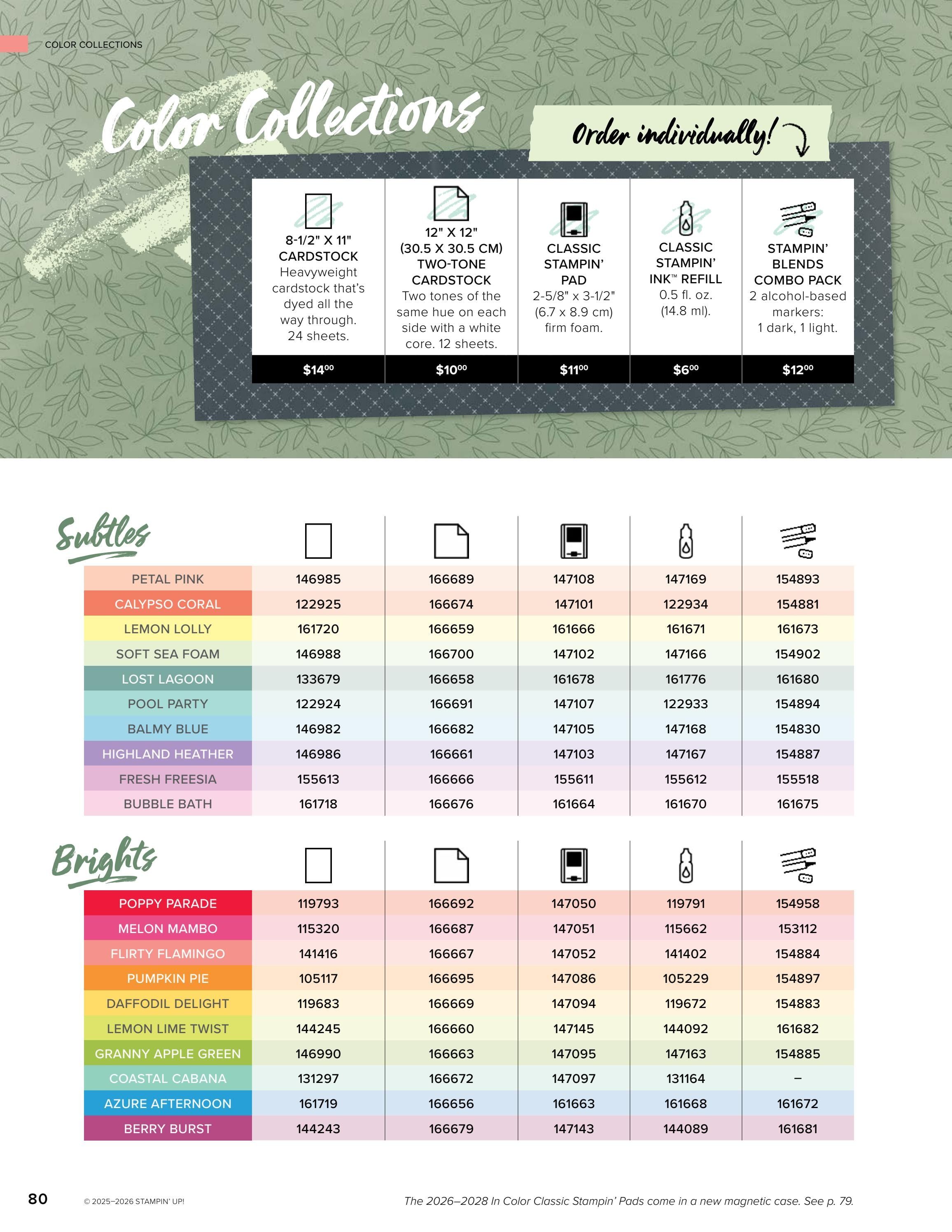 Stampin' Up! May-August Catalog Weekly Ad May 5 - August 31, 2026