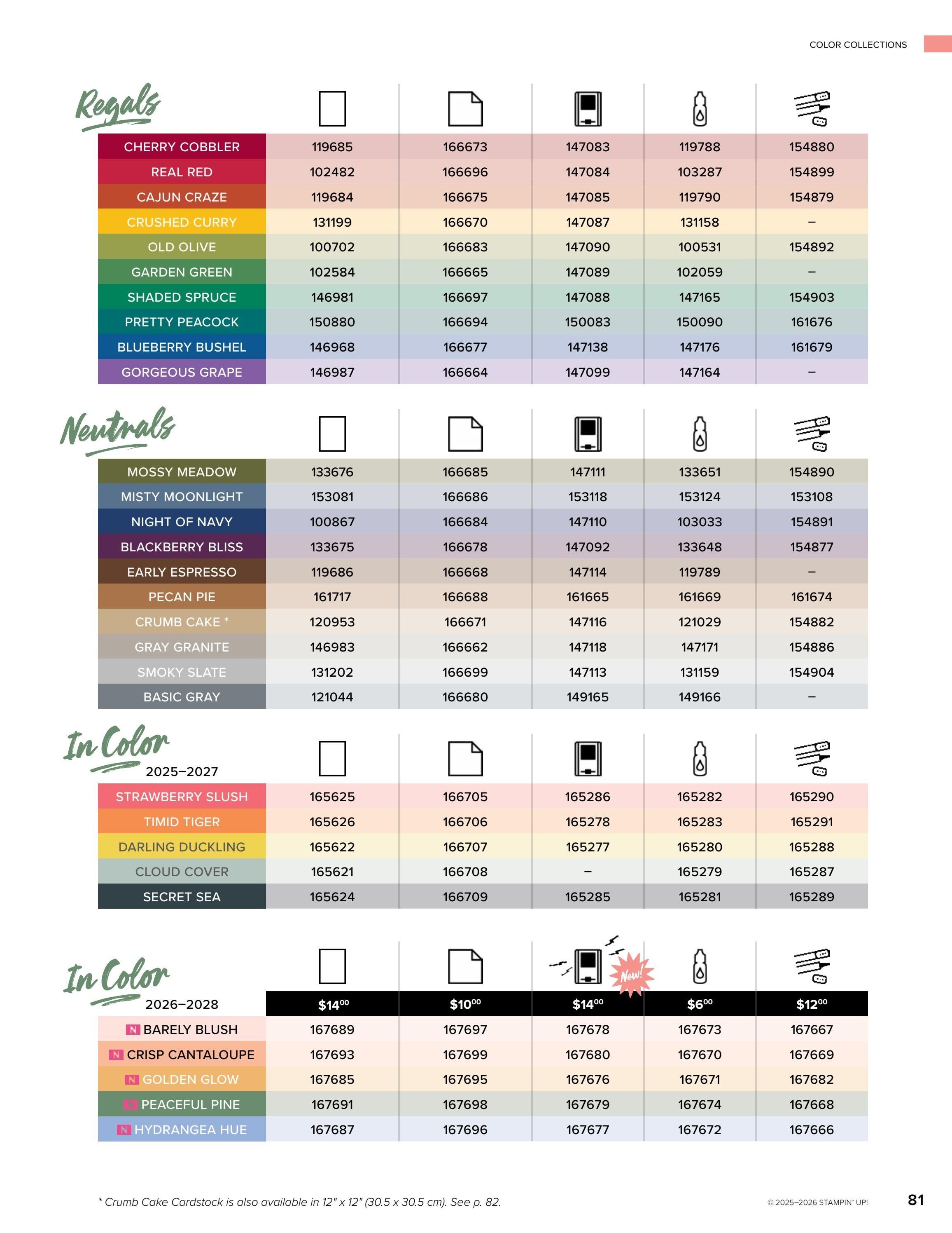 Stampin' Up! May-August Catalog Weekly Ad May 5 - August 31, 2026