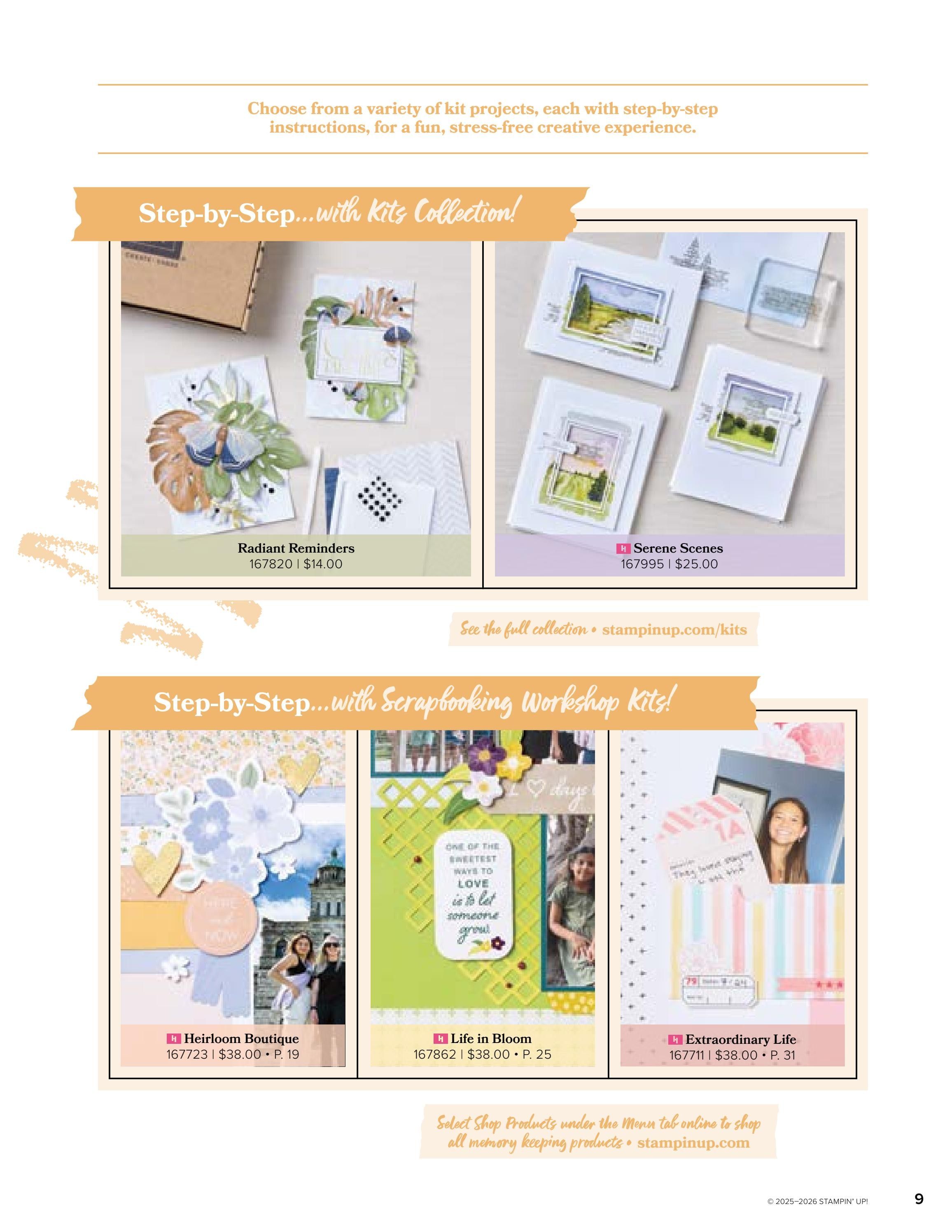 Stampin' Up! May-August Catalog Weekly Ad May 5 - August 31, 2026