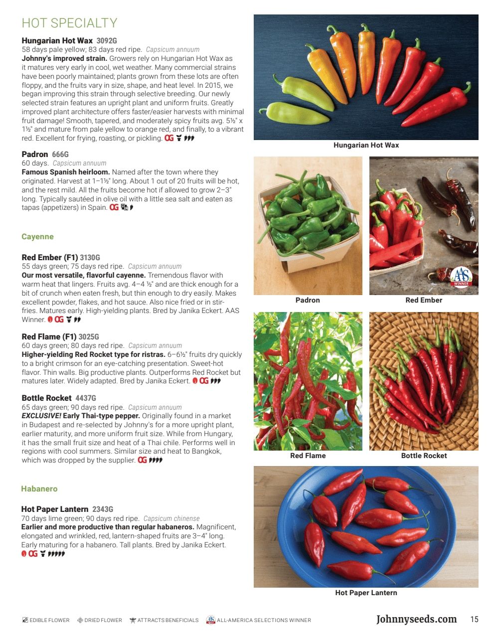 Johnny's Selected Seeds Domestic Wholesale Catalog Weekly Ad January 1 - December 31, 2026