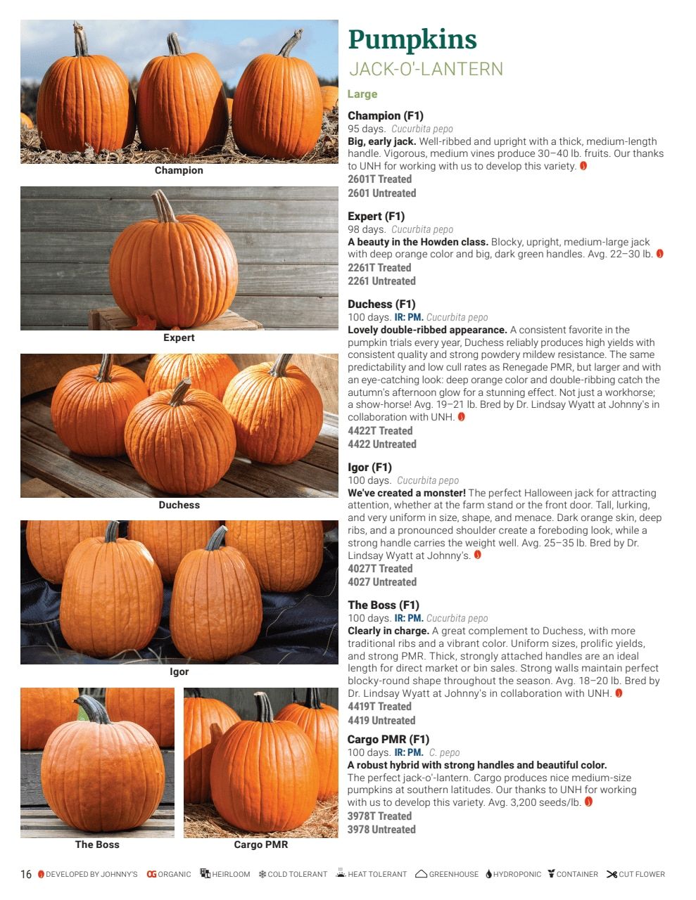 Johnny's Selected Seeds Domestic Wholesale Catalog Weekly Ad January 1 - December 31, 2026