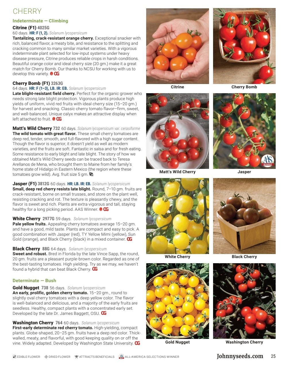 Johnny's Selected Seeds Domestic Wholesale Catalog Weekly Ad January 1 - December 31, 2026