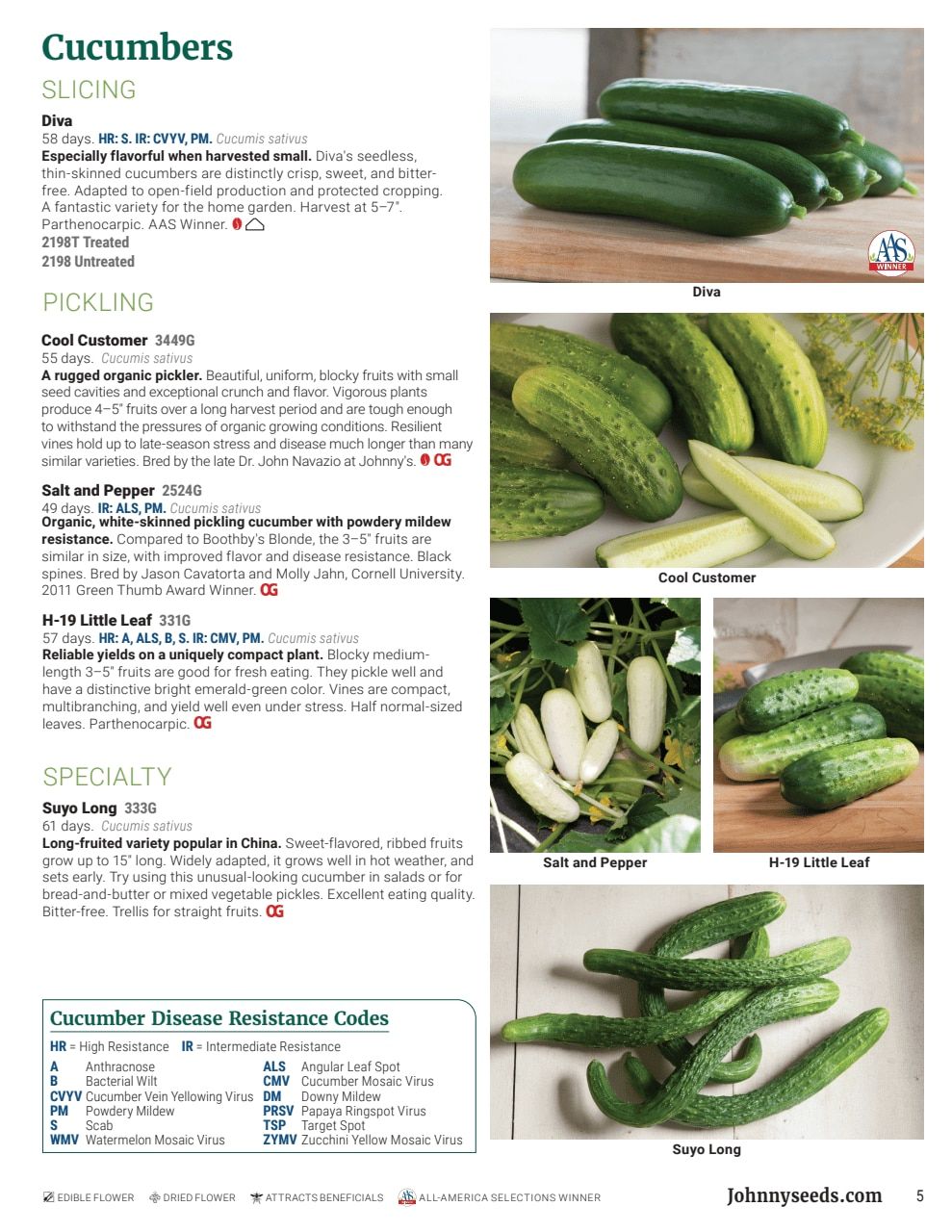 Johnny's Selected Seeds Domestic Wholesale Catalog Weekly Ad January 1 - December 31, 2026