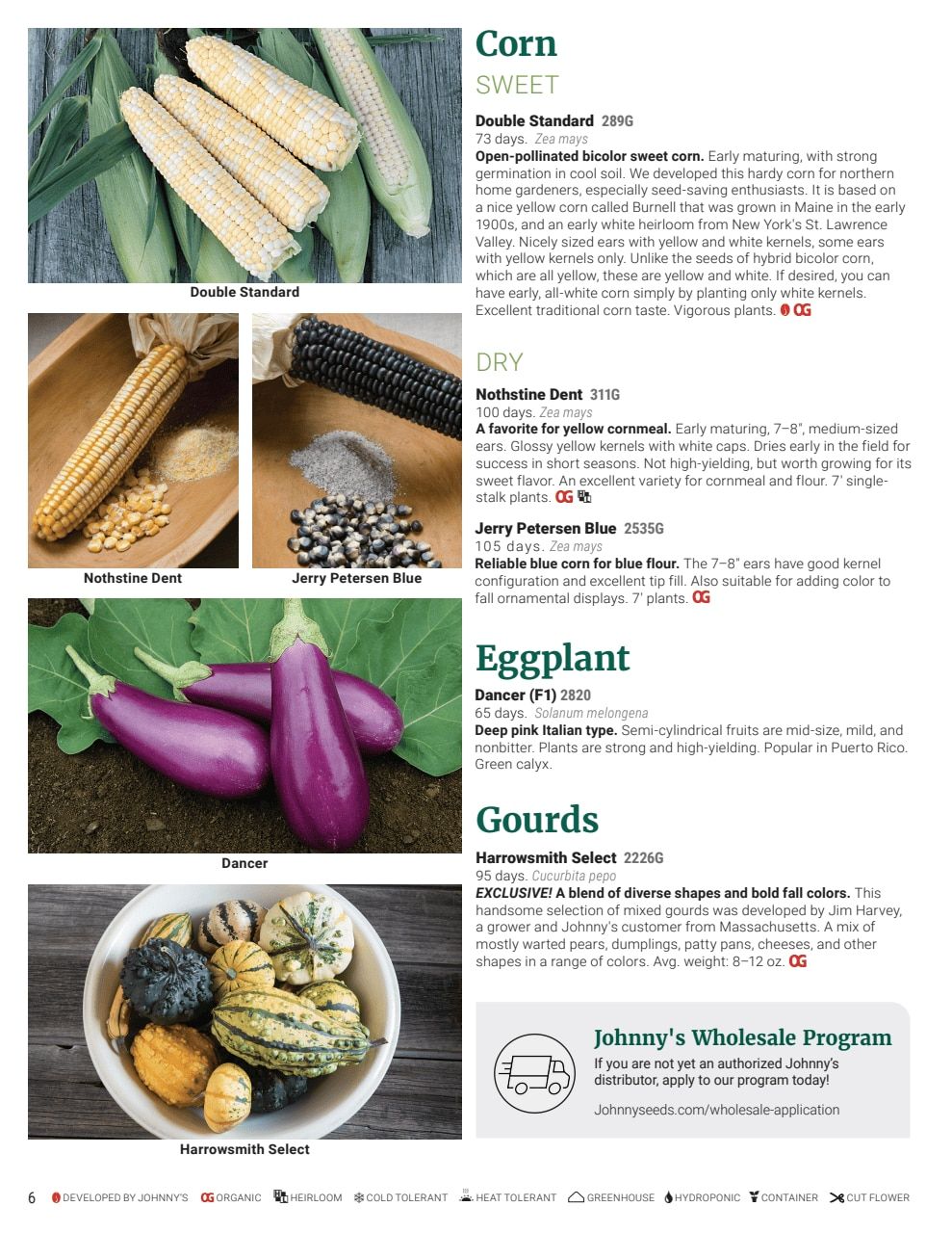 Johnny's Selected Seeds Domestic Wholesale Catalog Weekly Ad January 1 - December 31, 2026