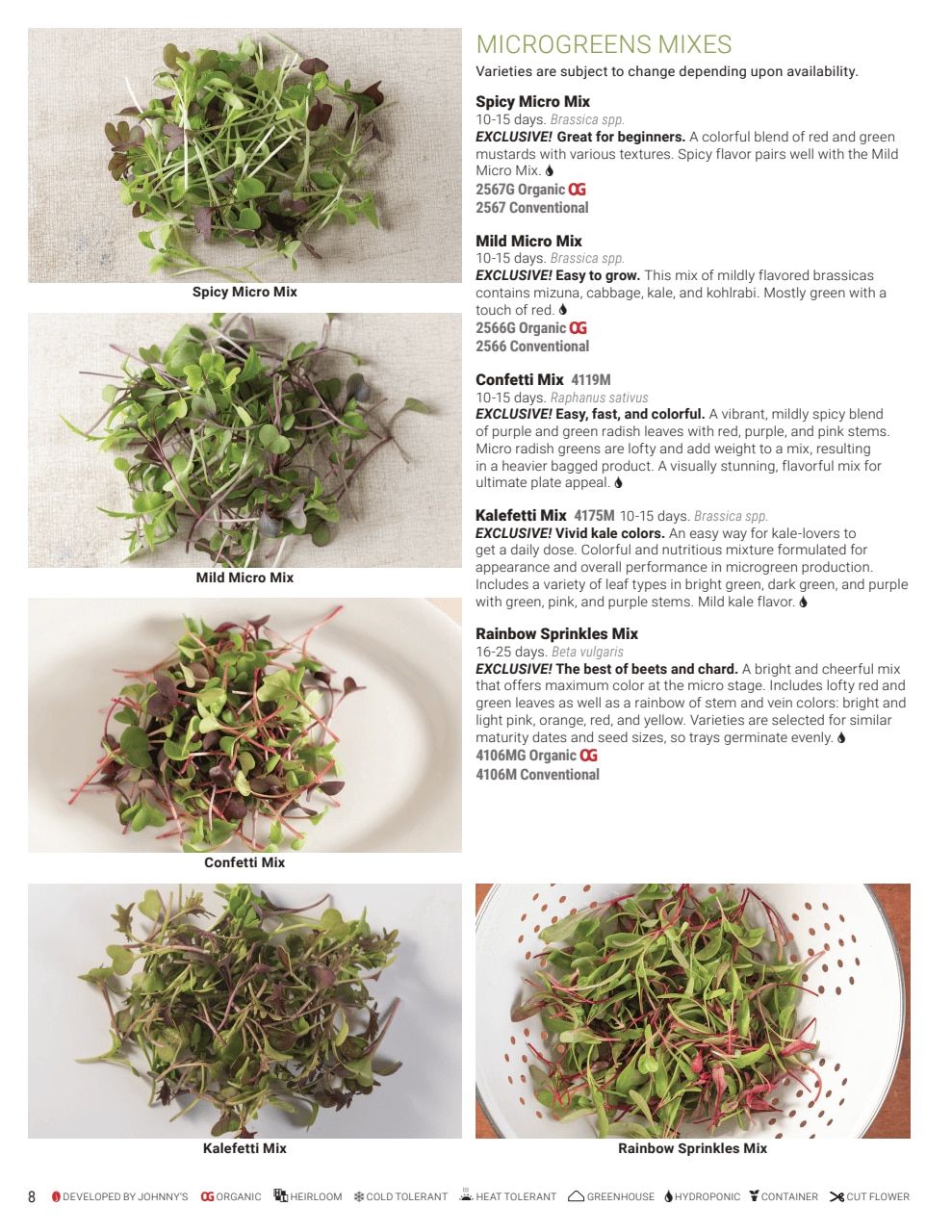 Johnny's Selected Seeds Domestic Wholesale Catalog Weekly Ad January 1 - December 31, 2026