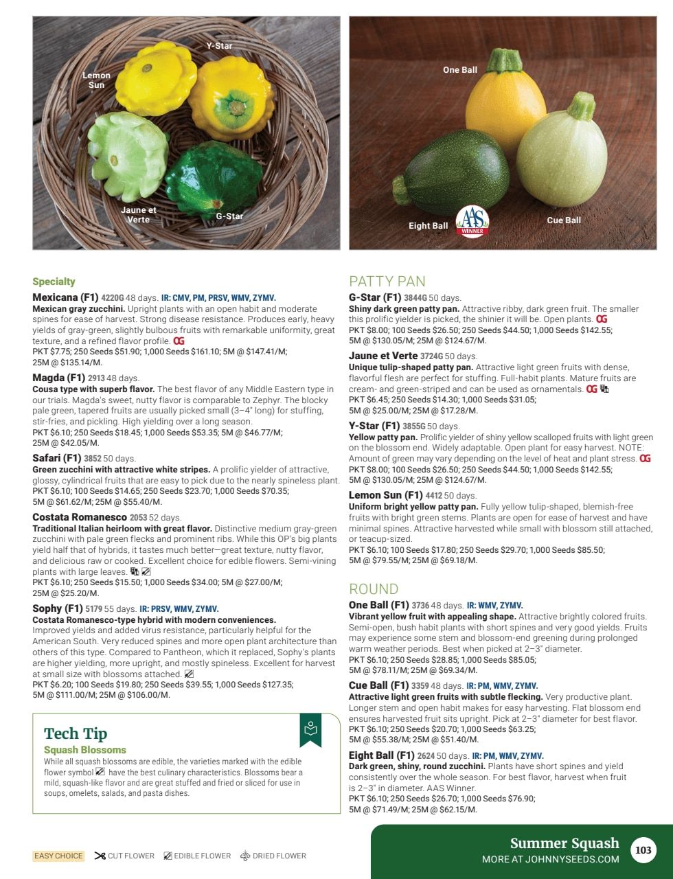 Johnny's Selected Seeds Master Catalog Weekly Ad January 1 - December 31, 2026