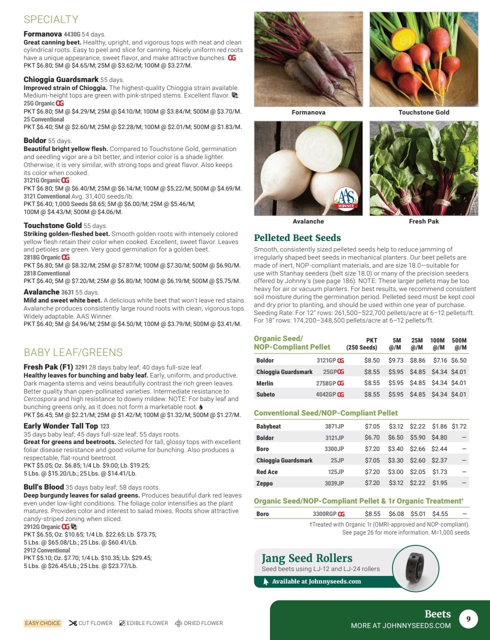 Johnny's Selected Seeds Master Catalog Weekly Ad January 1 - December 31, 2026