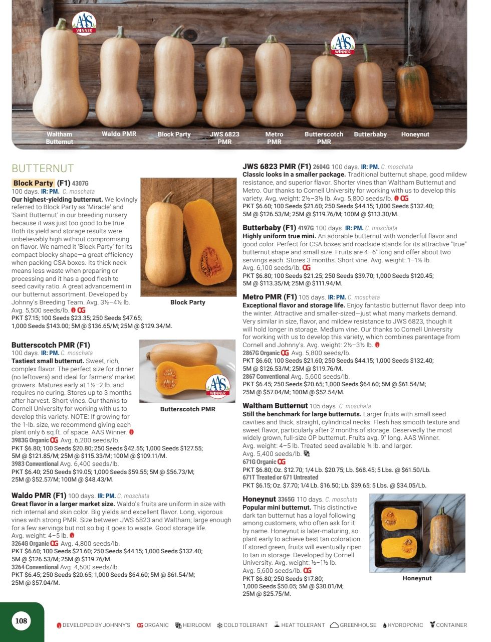 Johnny's Selected Seeds Master Catalog Weekly Ad January 1 - December 31, 2026