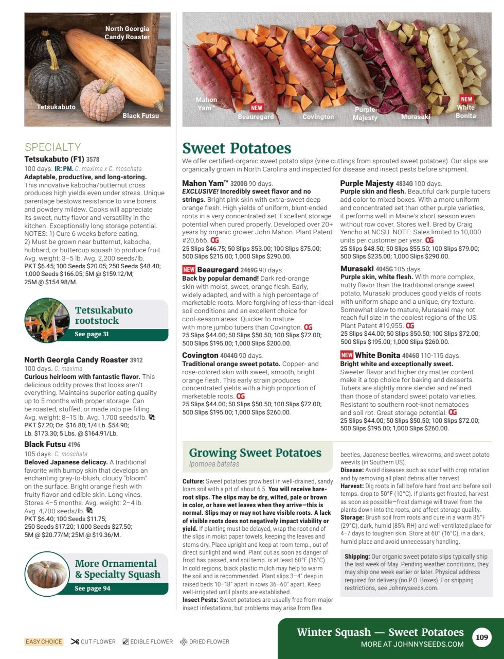 Johnny's Selected Seeds Master Catalog Weekly Ad January 1 - December 31, 2026