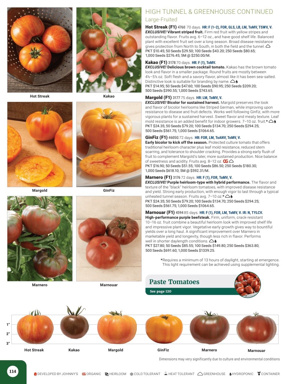 Johnny's Selected Seeds Master Catalog Weekly Ad January 1 - December 31, 2026