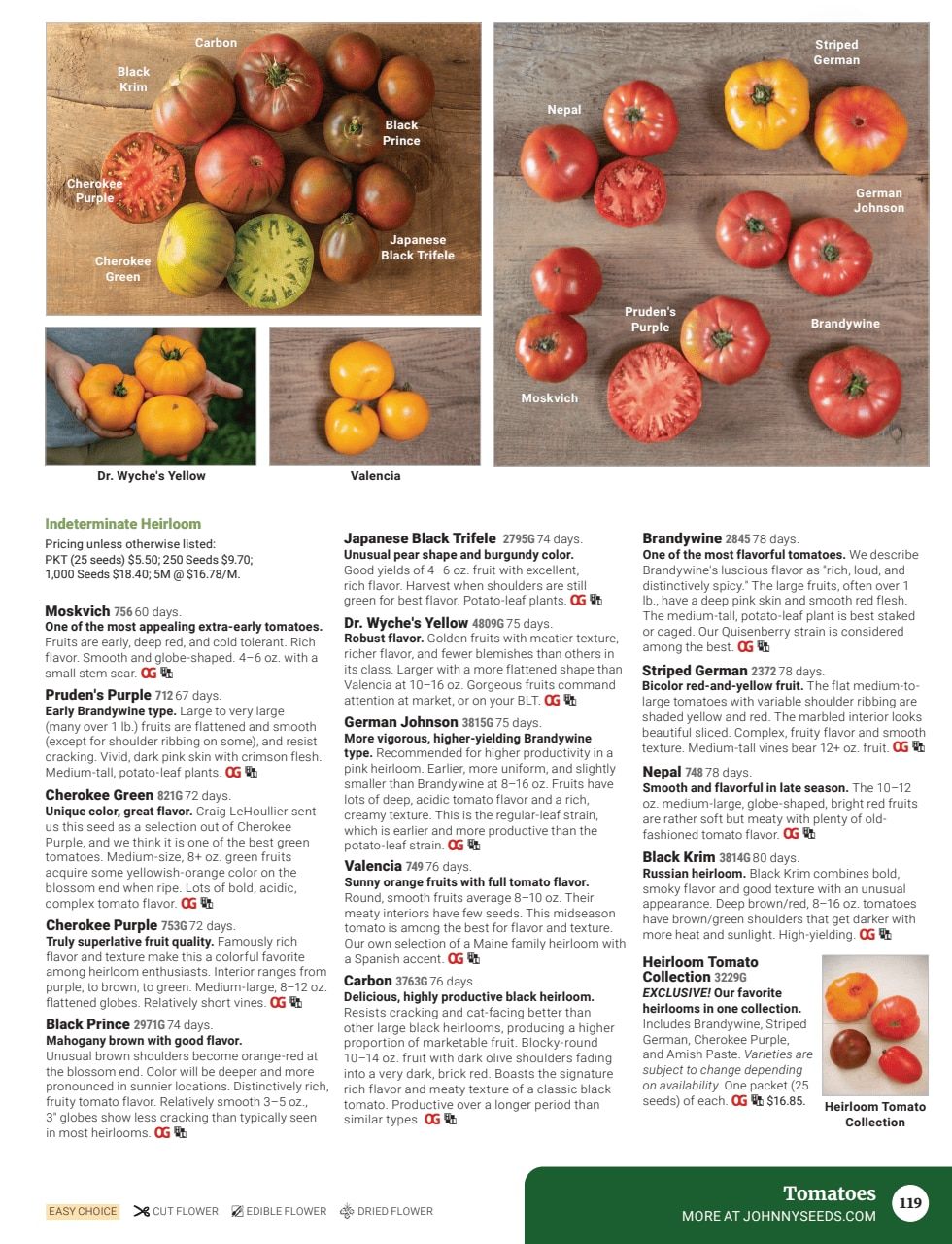 Johnny's Selected Seeds Master Catalog Weekly Ad January 1 - December 31, 2026
