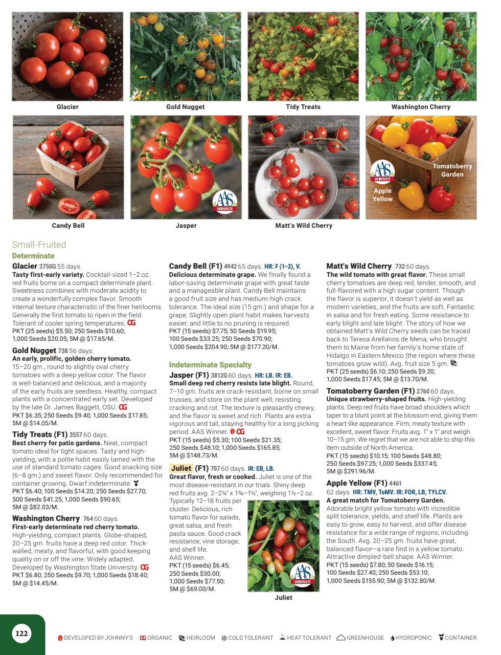 Johnny's Selected Seeds Master Catalog Weekly Ad January 1 - December 31, 2026
