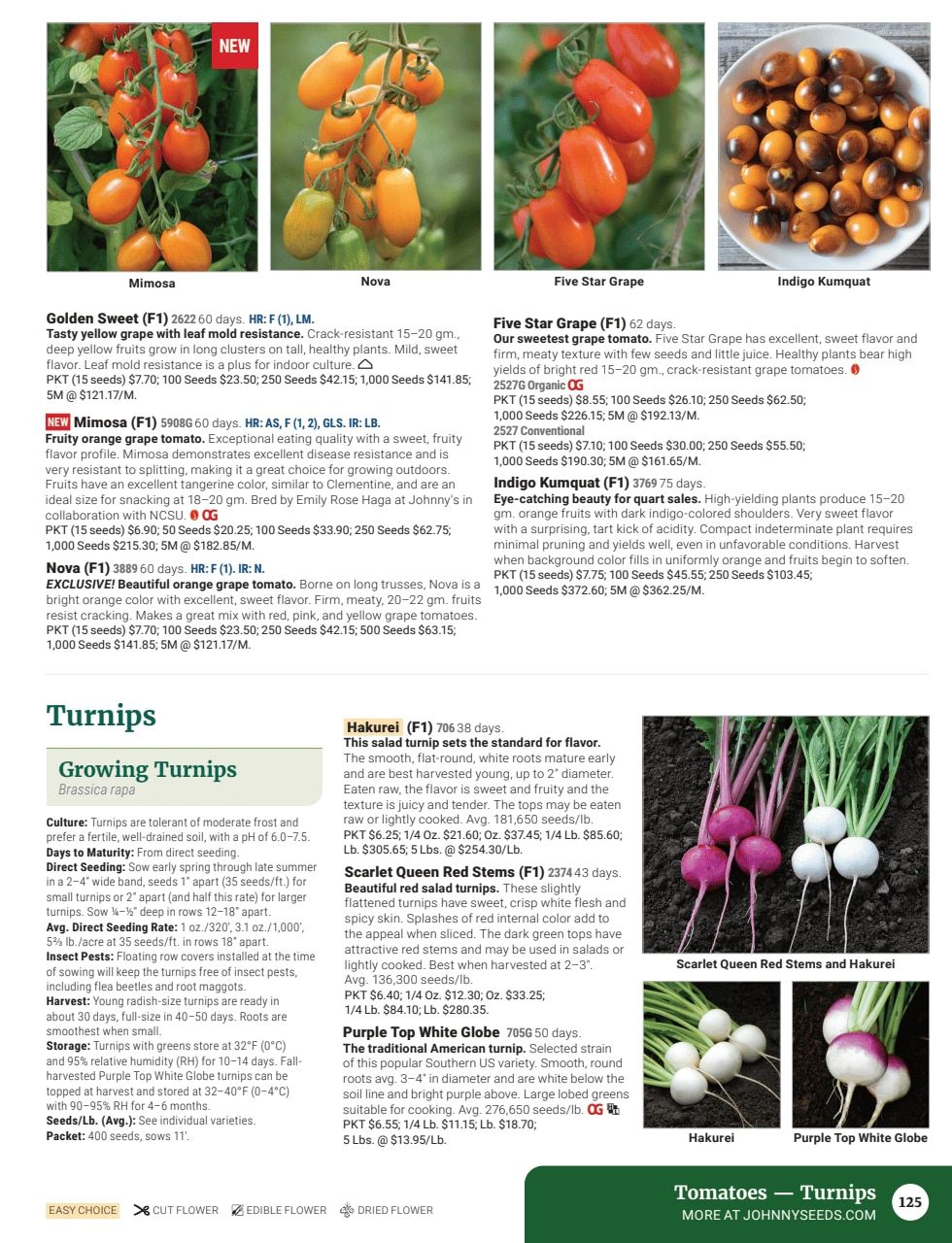 Johnny's Selected Seeds Master Catalog Weekly Ad January 1 - December 31, 2026