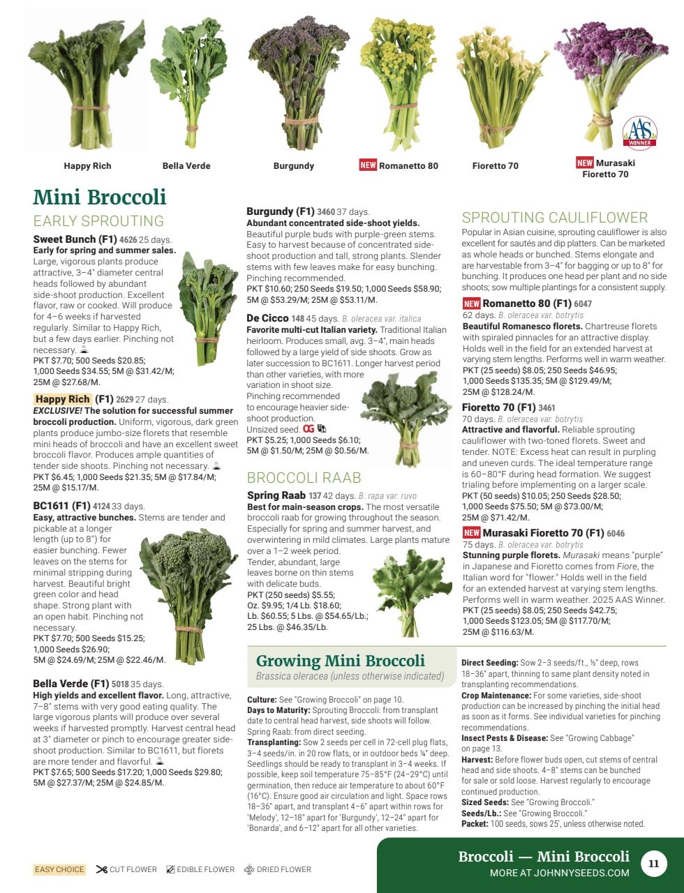 Johnny's Selected Seeds Master Catalog Weekly Ad January 1 - December 31, 2026