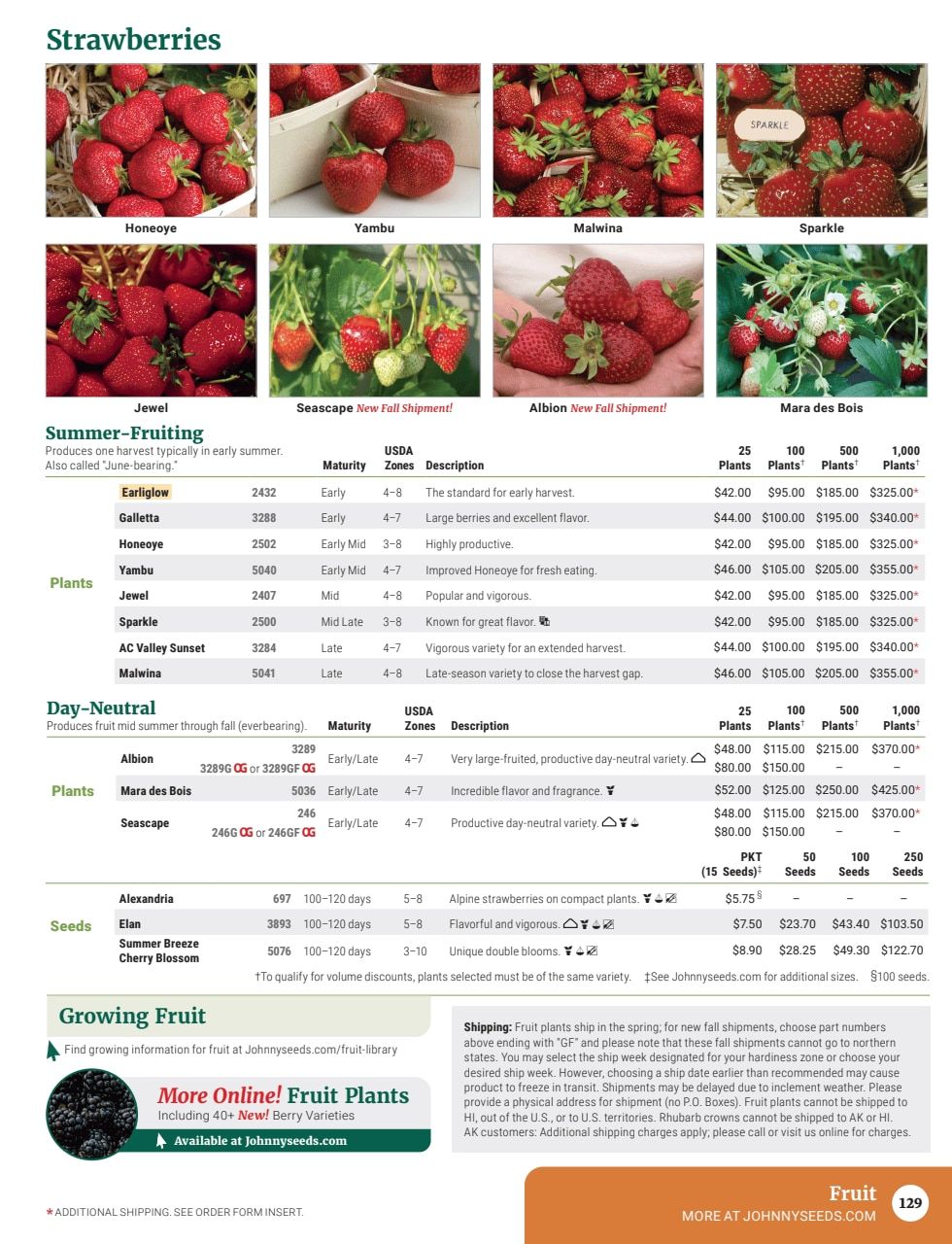 Johnny's Selected Seeds Master Catalog Weekly Ad January 1 - December 31, 2026
