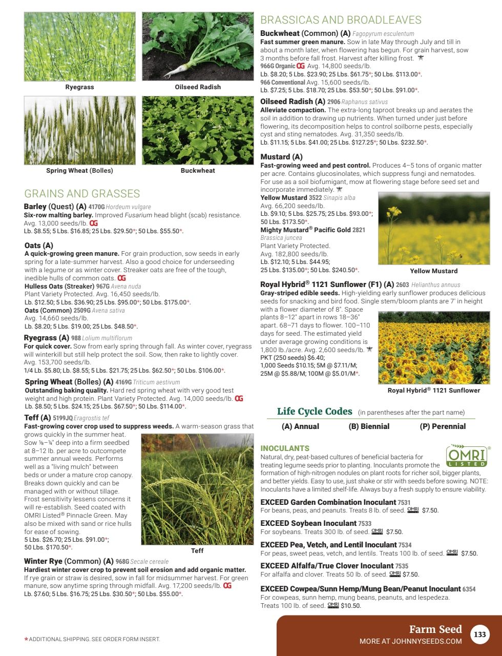 Johnny's Selected Seeds Master Catalog Weekly Ad January 1 - December 31, 2026