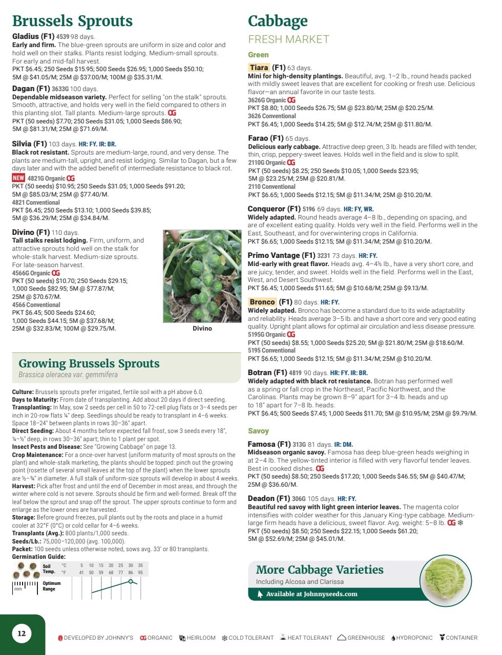 Johnny's Selected Seeds Master Catalog Weekly Ad January 1 - December 31, 2026