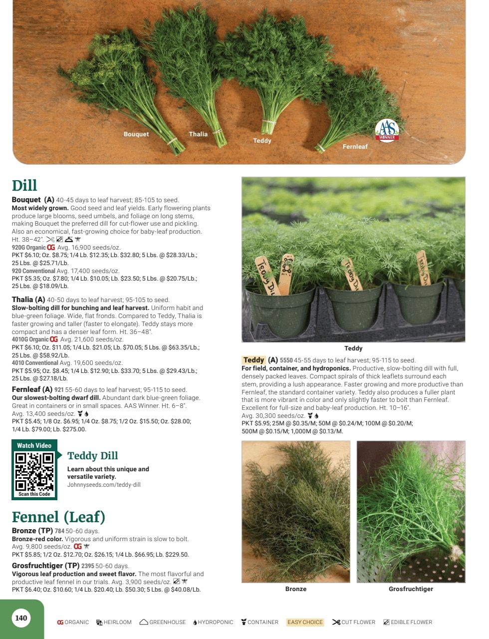 Johnny's Selected Seeds Master Catalog Weekly Ad January 1 - December 31, 2026