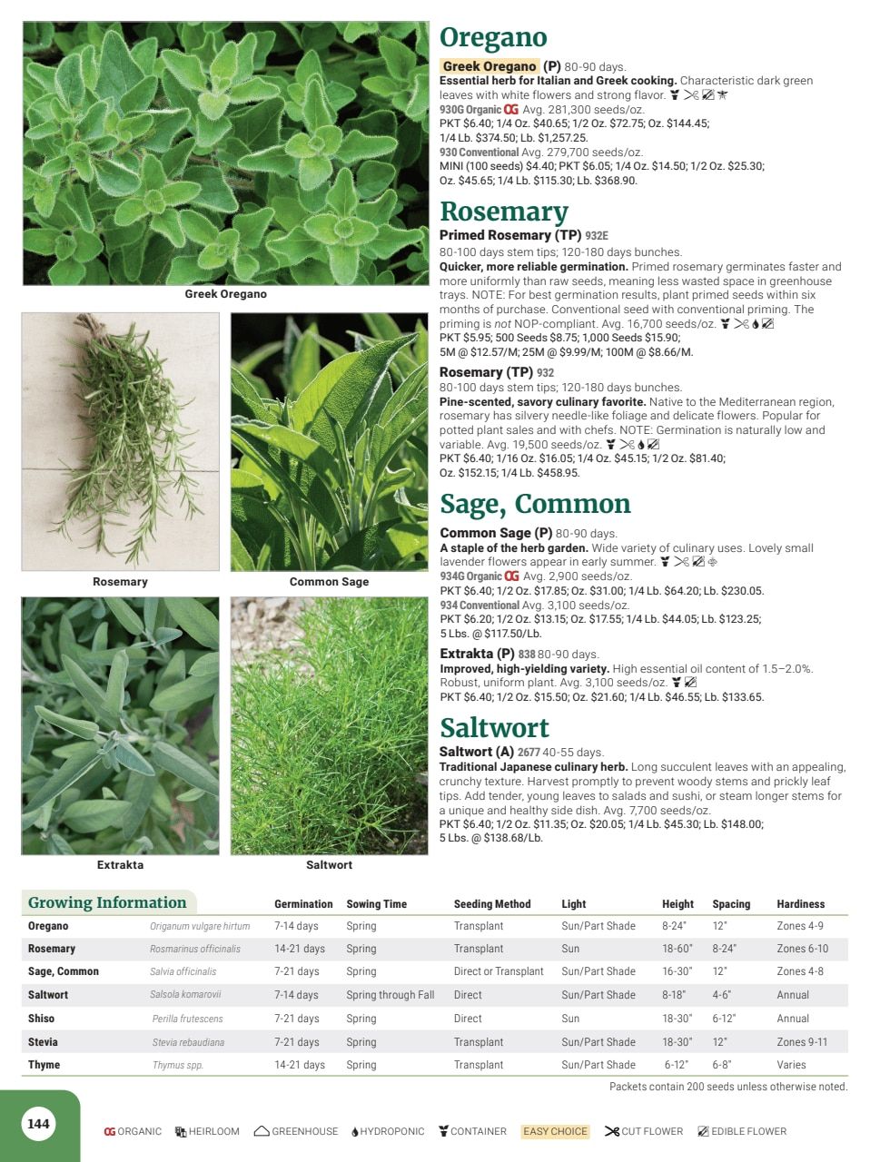 Johnny's Selected Seeds Master Catalog Weekly Ad January 1 - December 31, 2026