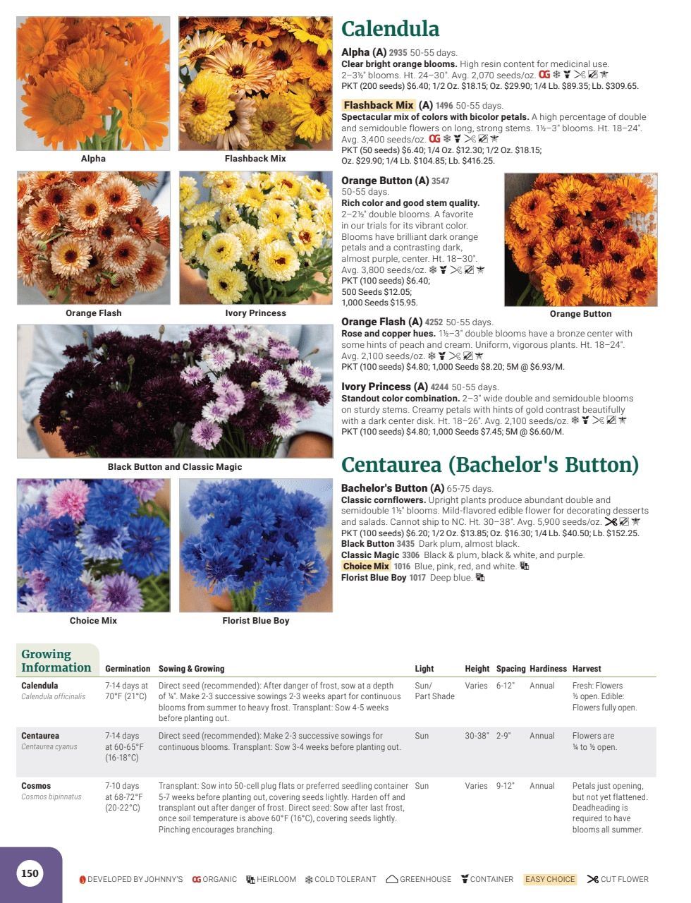 Johnny's Selected Seeds Master Catalog Weekly Ad January 1 - December 31, 2026