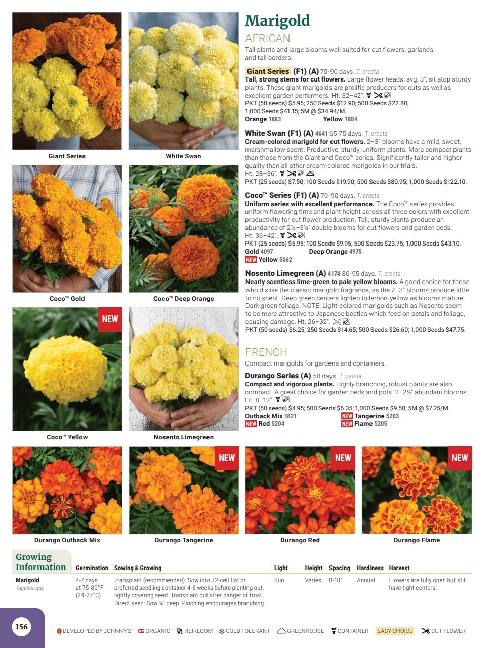 Johnny's Selected Seeds Master Catalog Weekly Ad January 1 - December 31, 2026