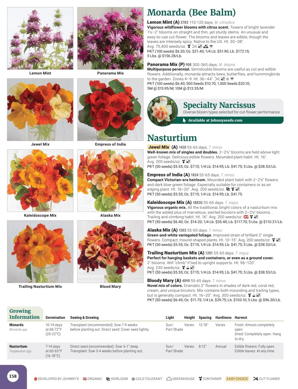 Johnny's Selected Seeds Master Catalog Weekly Ad January 1 - December 31, 2026