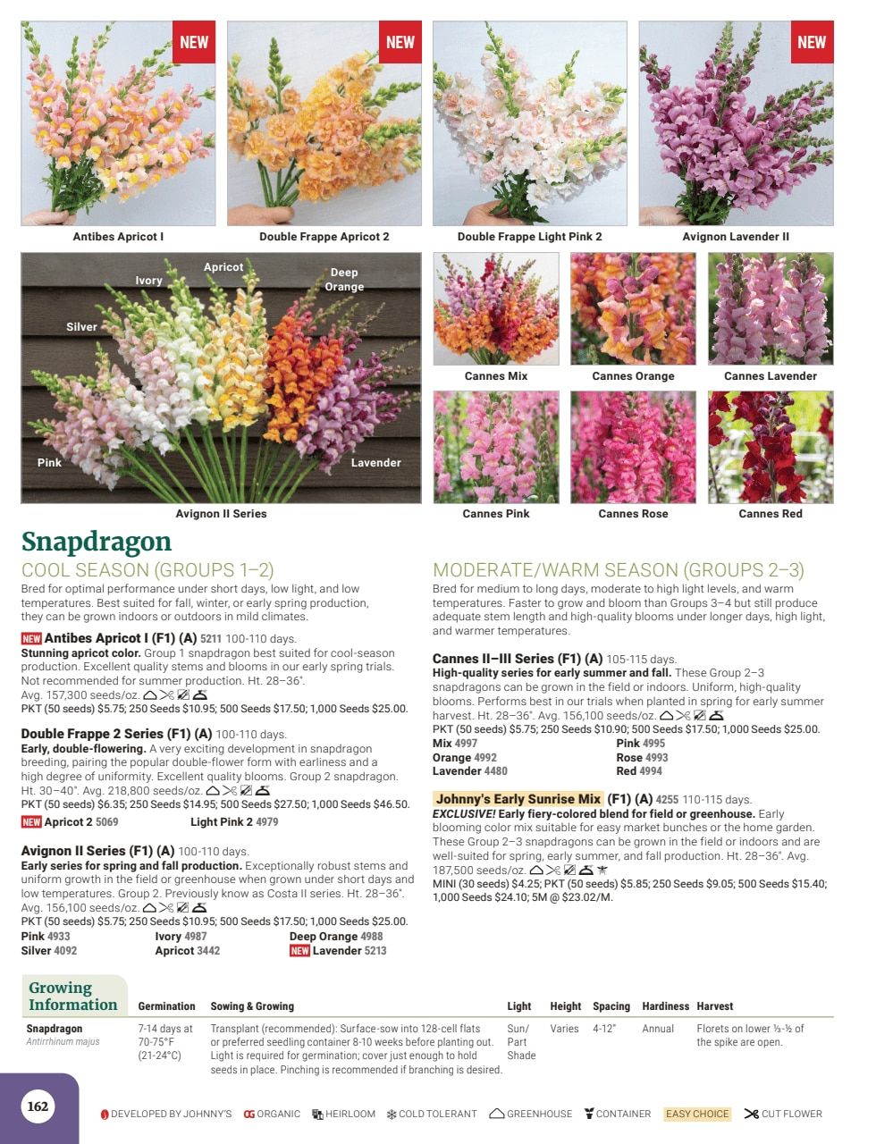 Johnny's Selected Seeds Master Catalog Weekly Ad January 1 - December 31, 2026