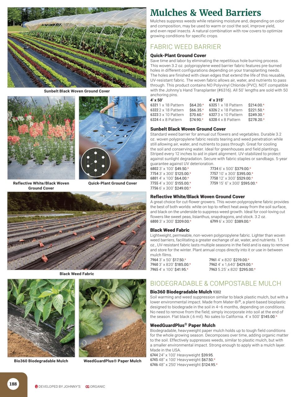 Johnny's Selected Seeds Master Catalog Weekly Ad January 1 - December 31, 2026