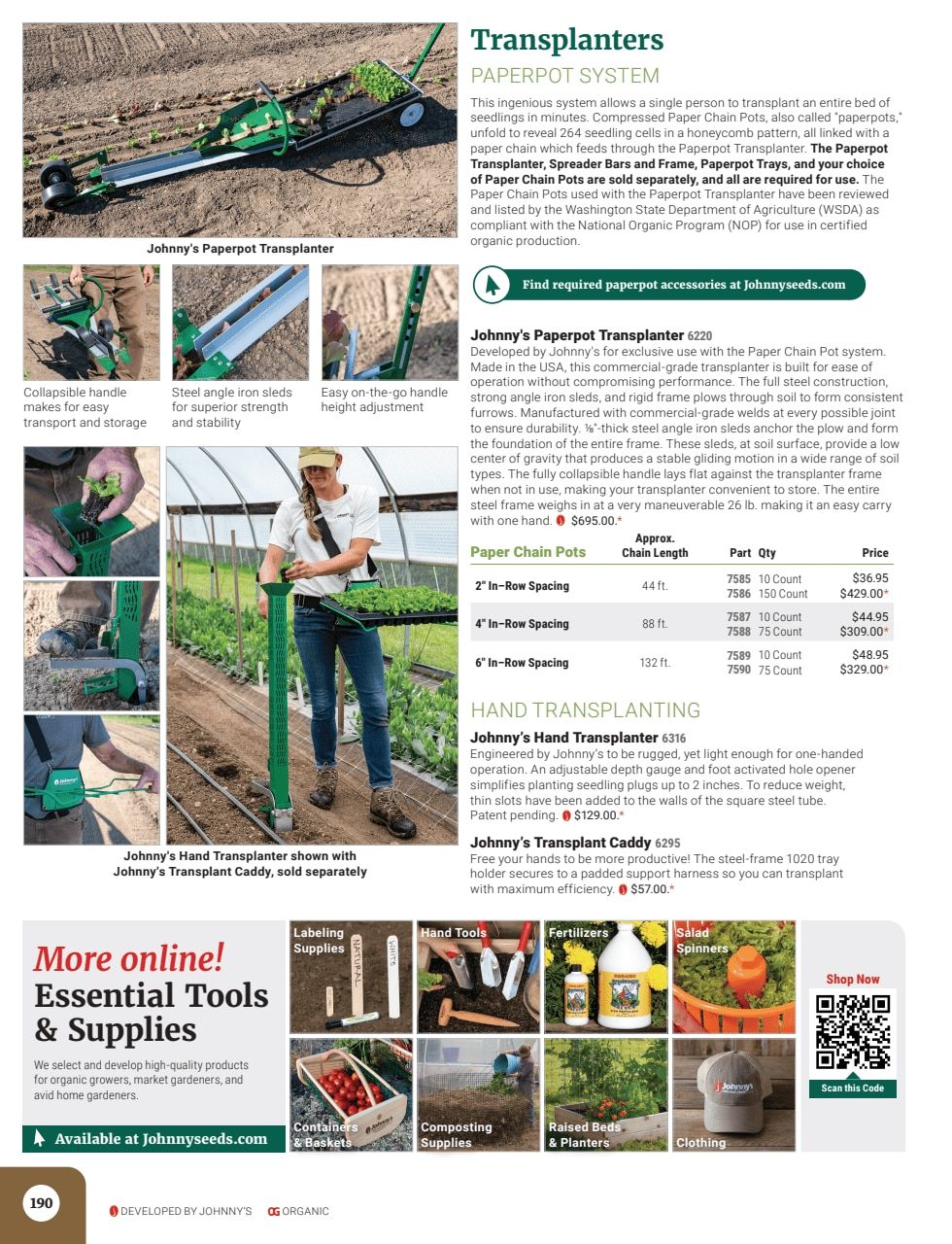 Johnny's Selected Seeds Master Catalog Weekly Ad January 1 - December 31, 2026