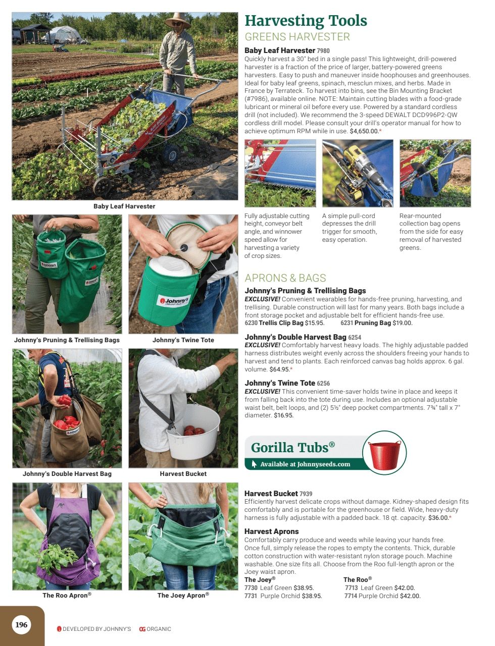 Johnny's Selected Seeds Master Catalog Weekly Ad January 1 - December 31, 2026