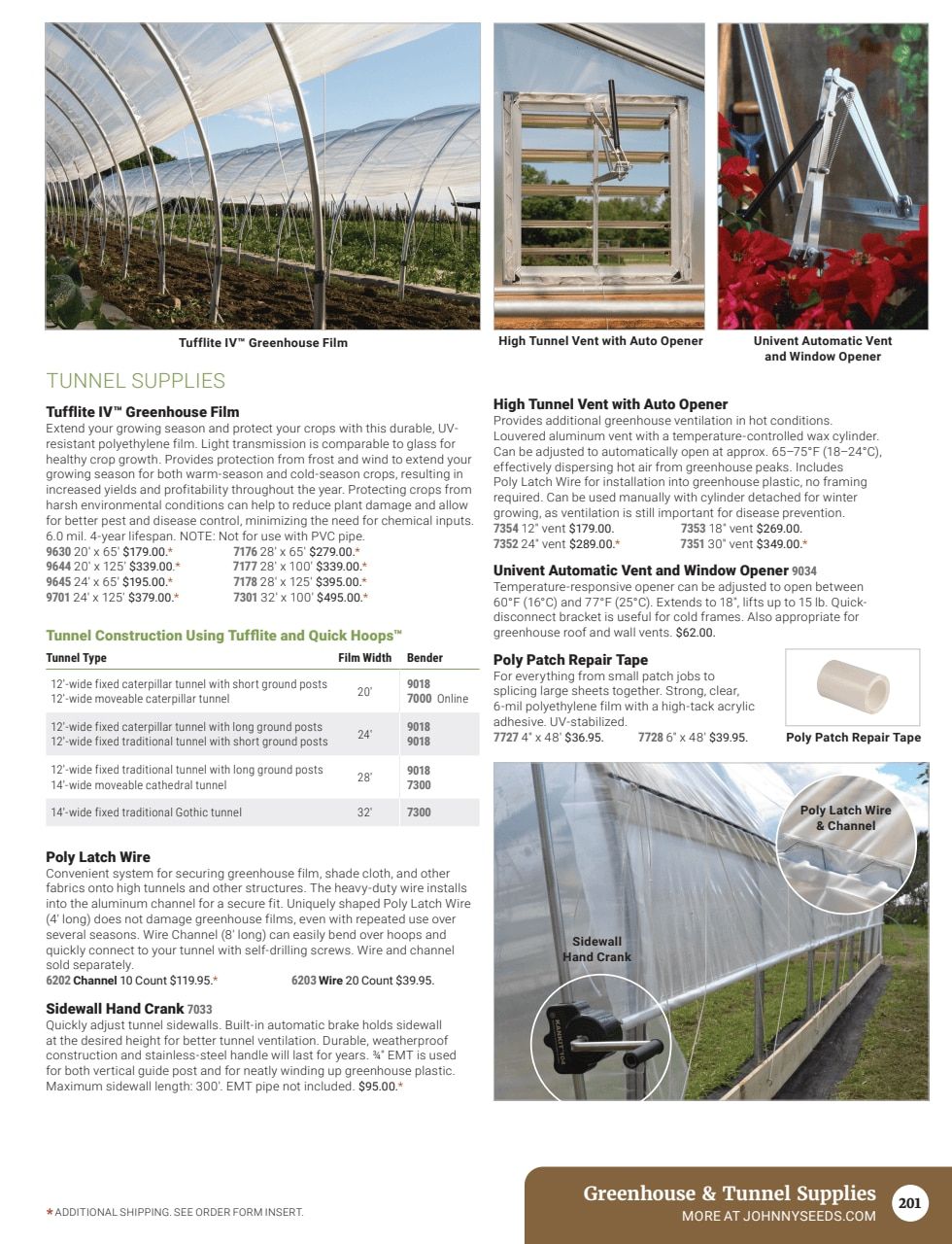 Johnny's Selected Seeds Master Catalog Weekly Ad January 1 - December 31, 2026