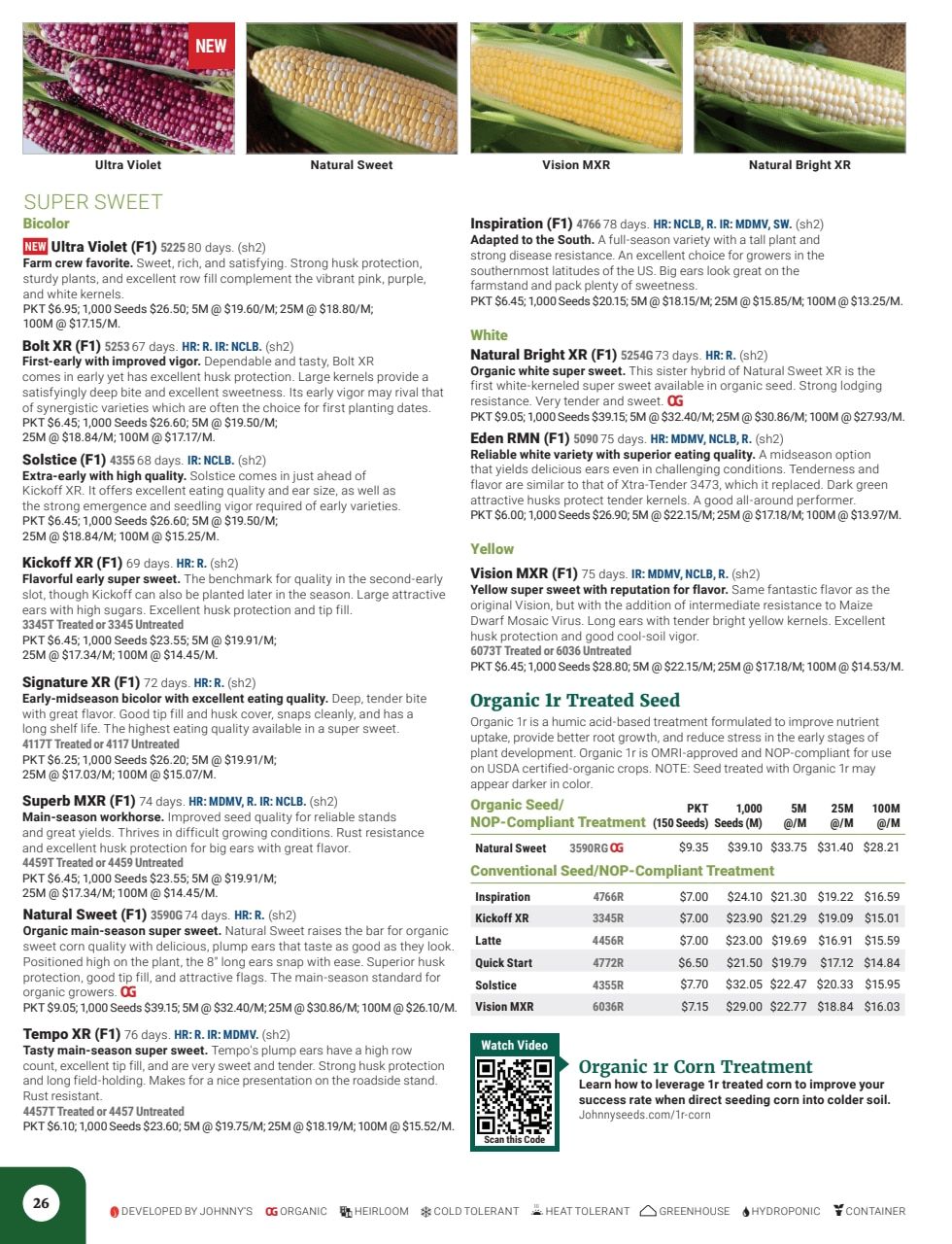 Johnny's Selected Seeds Master Catalog Weekly Ad January 1 - December 31, 2026