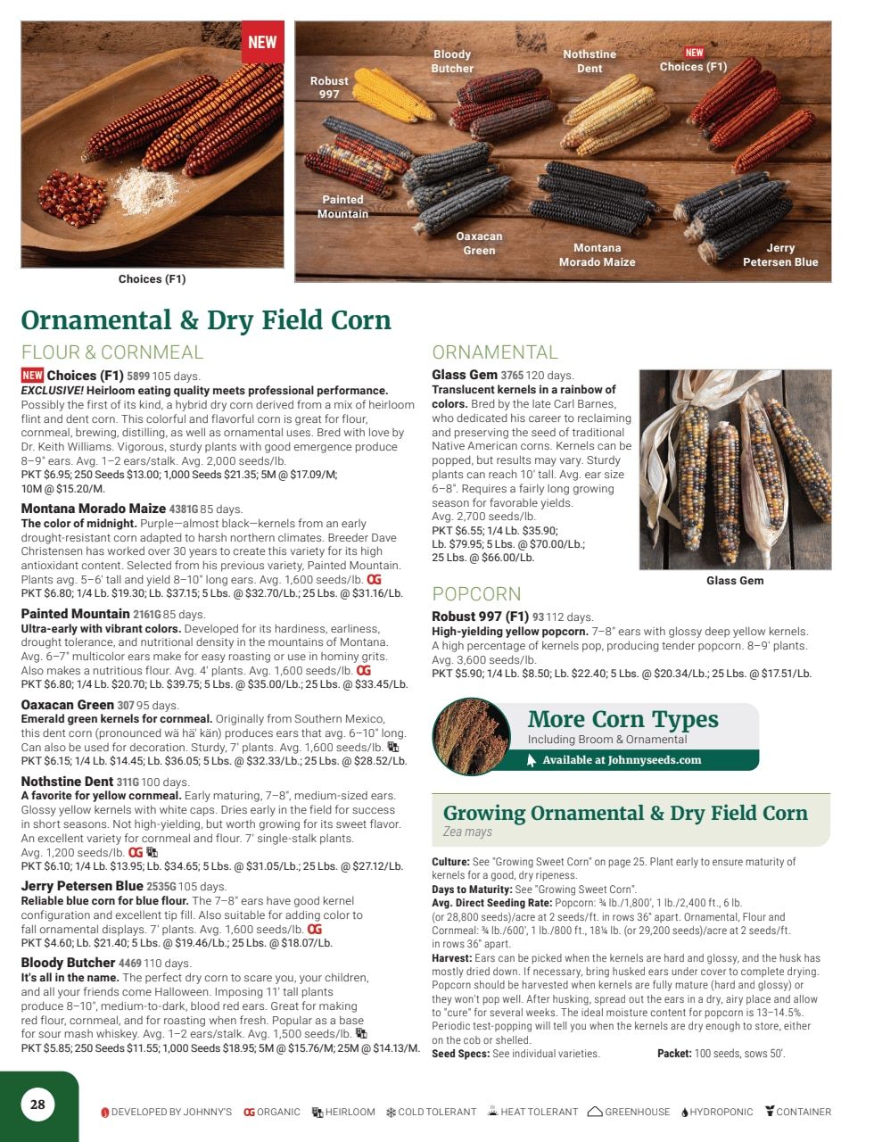 Johnny's Selected Seeds Master Catalog Weekly Ad January 1 - December 31, 2026