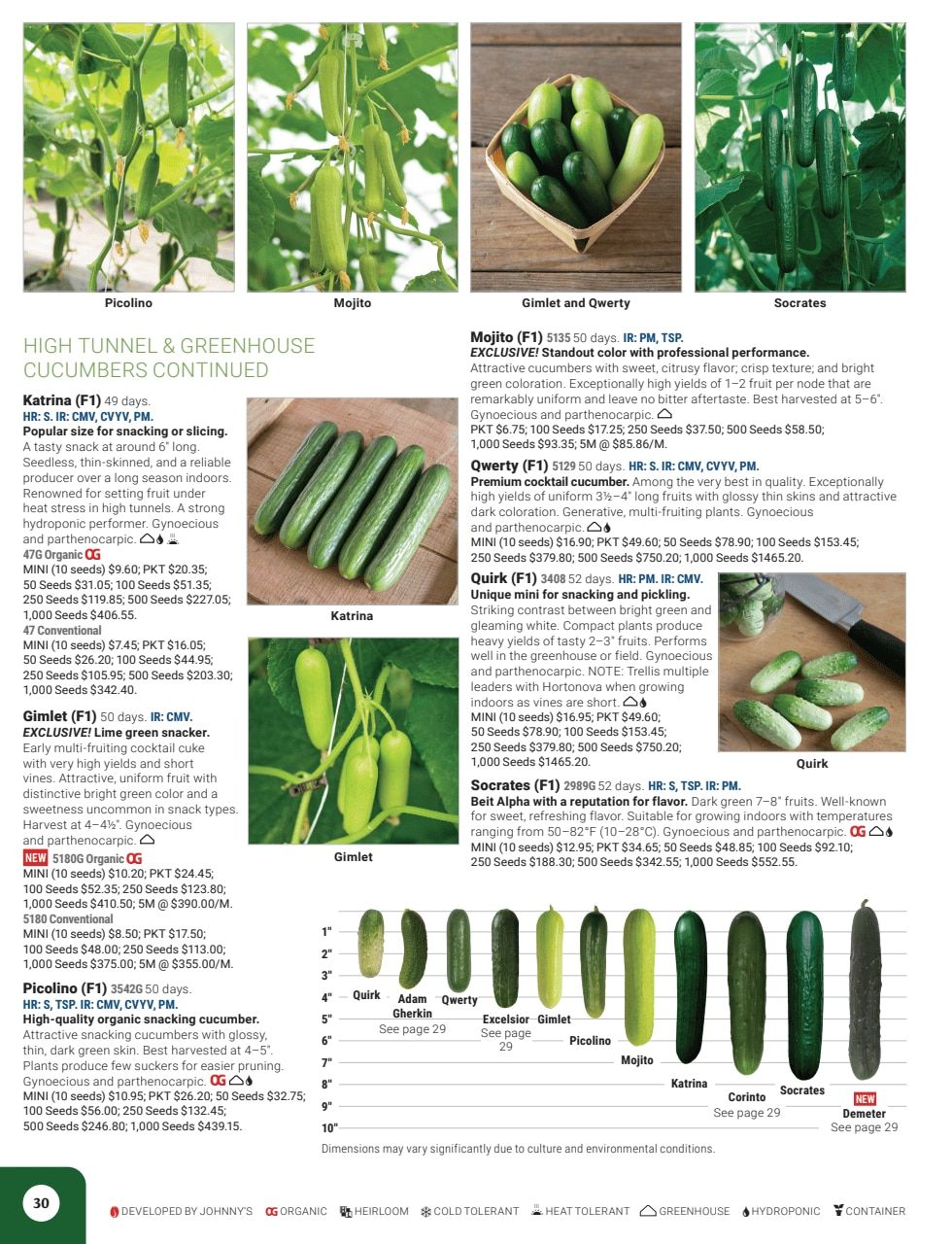 Johnny's Selected Seeds Master Catalog Weekly Ad January 1 - December 31, 2026