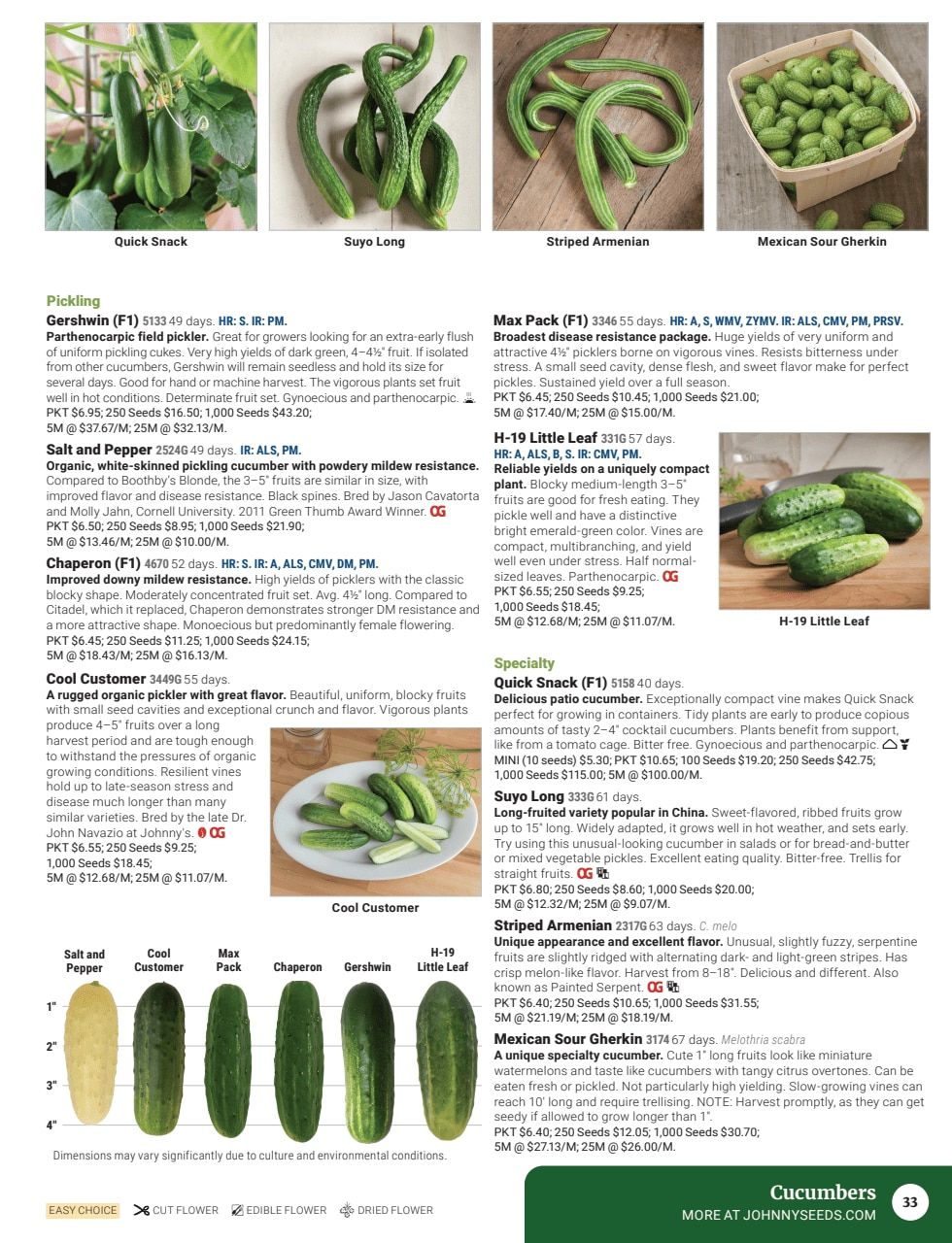 Johnny's Selected Seeds Master Catalog Weekly Ad January 1 - December 31, 2026