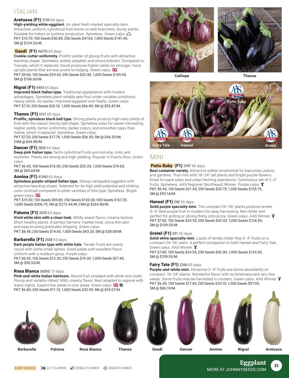 Johnny's Selected Seeds Master Catalog Weekly Ad January 1 - December 31, 2026