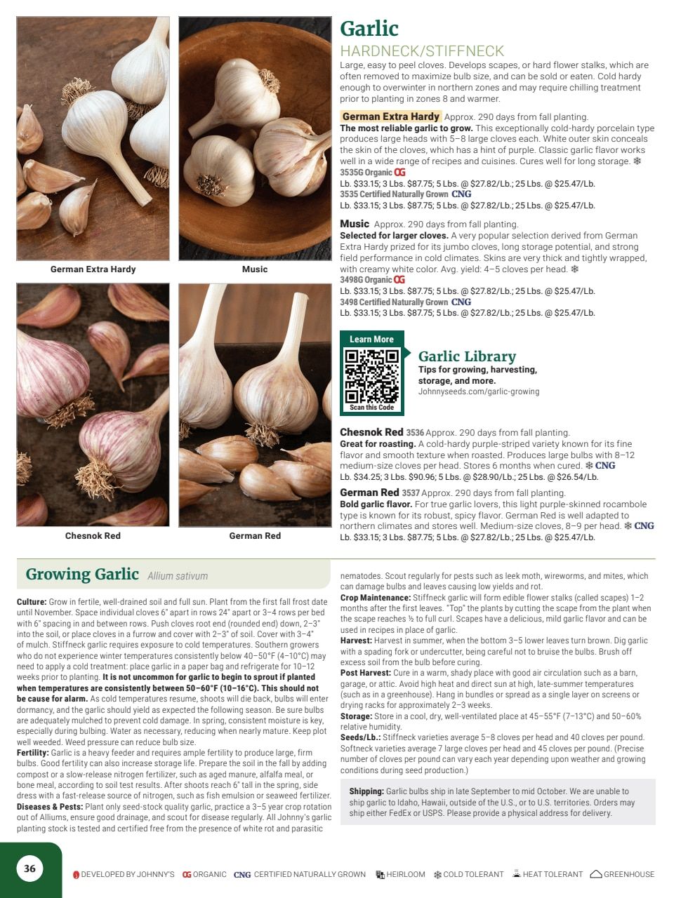 Johnny's Selected Seeds Master Catalog Weekly Ad January 1 - December 31, 2026