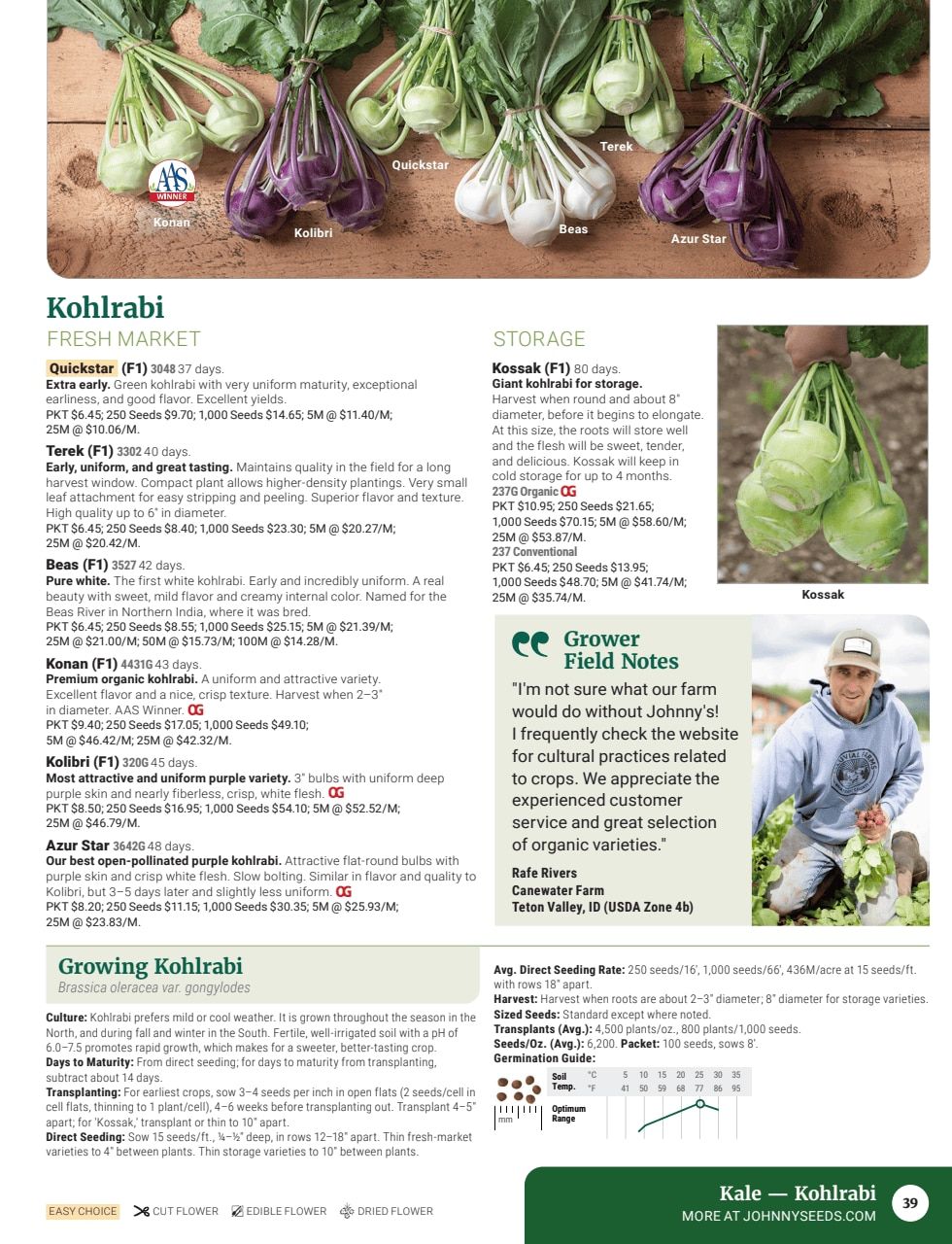 Johnny's Selected Seeds Master Catalog Weekly Ad January 1 - December 31, 2026