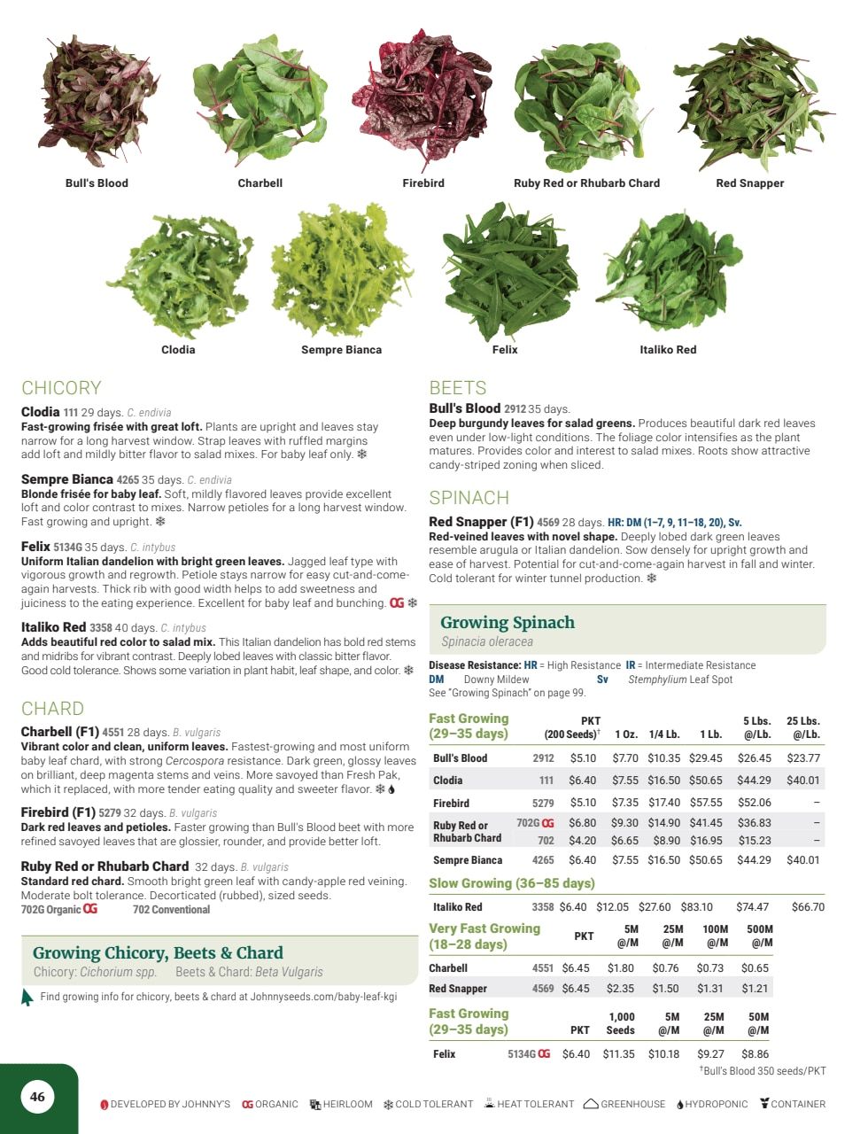 Johnny's Selected Seeds Master Catalog Weekly Ad January 1 - December 31, 2026