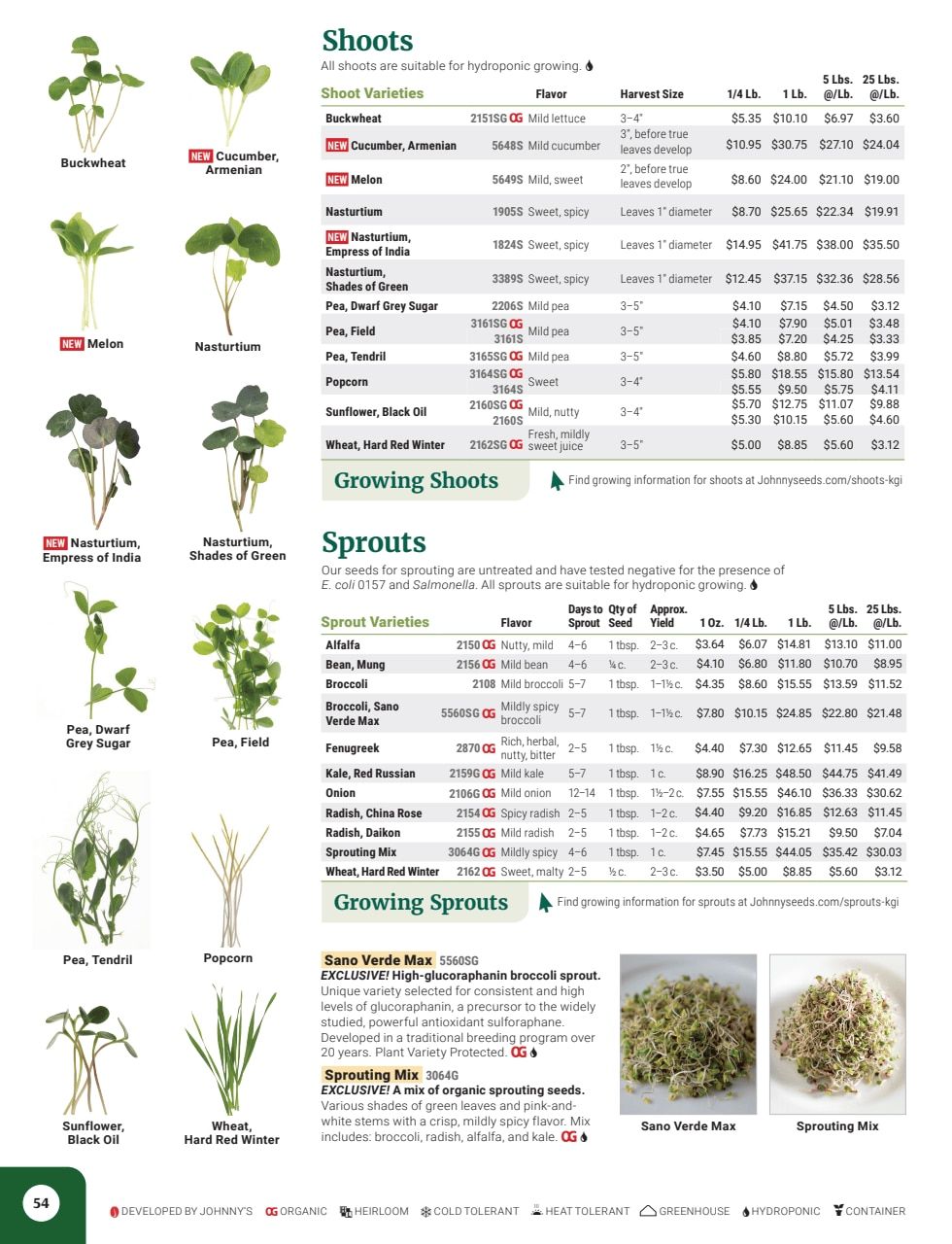 Johnny's Selected Seeds Master Catalog Weekly Ad January 1 - December 31, 2026
