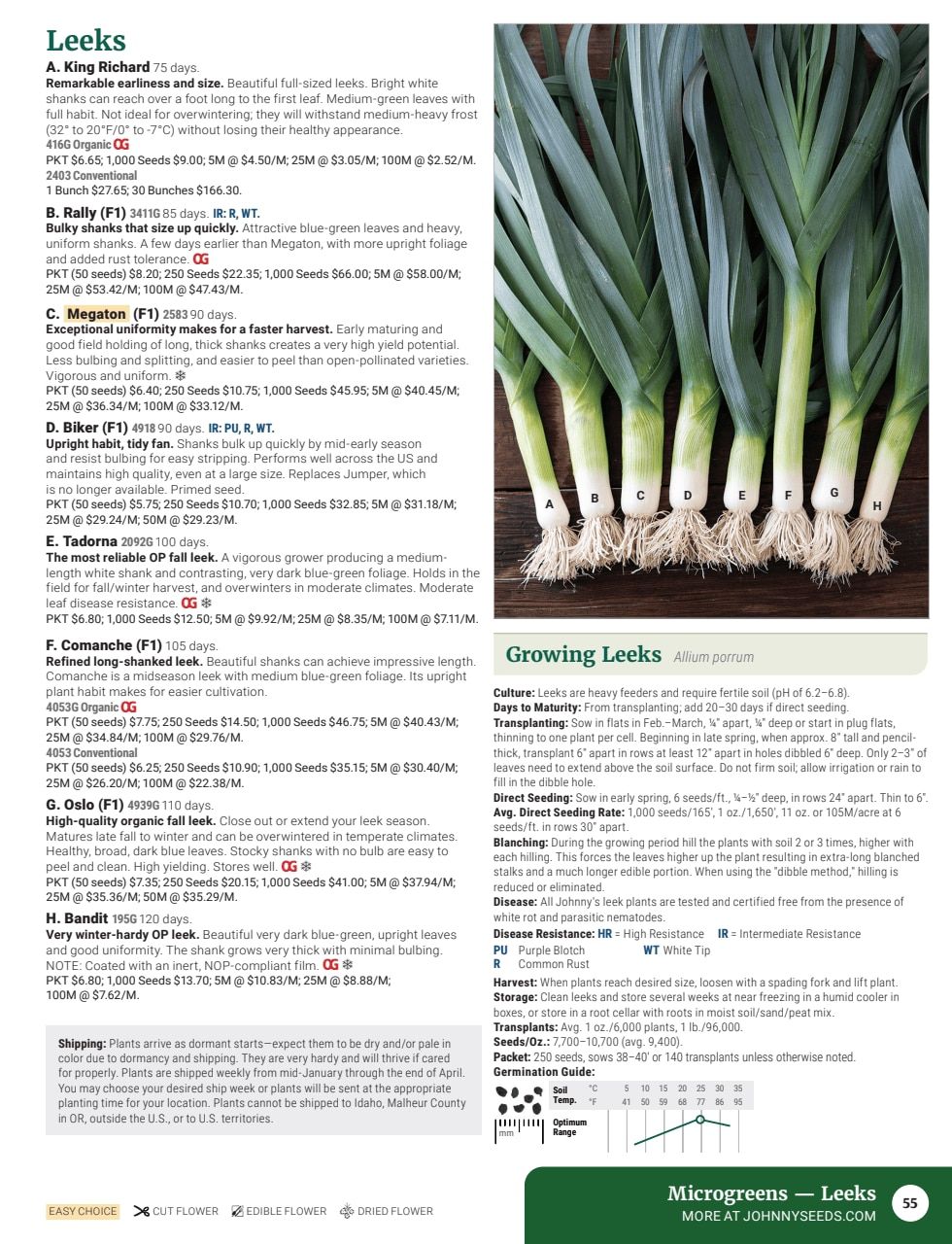 Johnny's Selected Seeds Master Catalog Weekly Ad January 1 - December 31, 2026