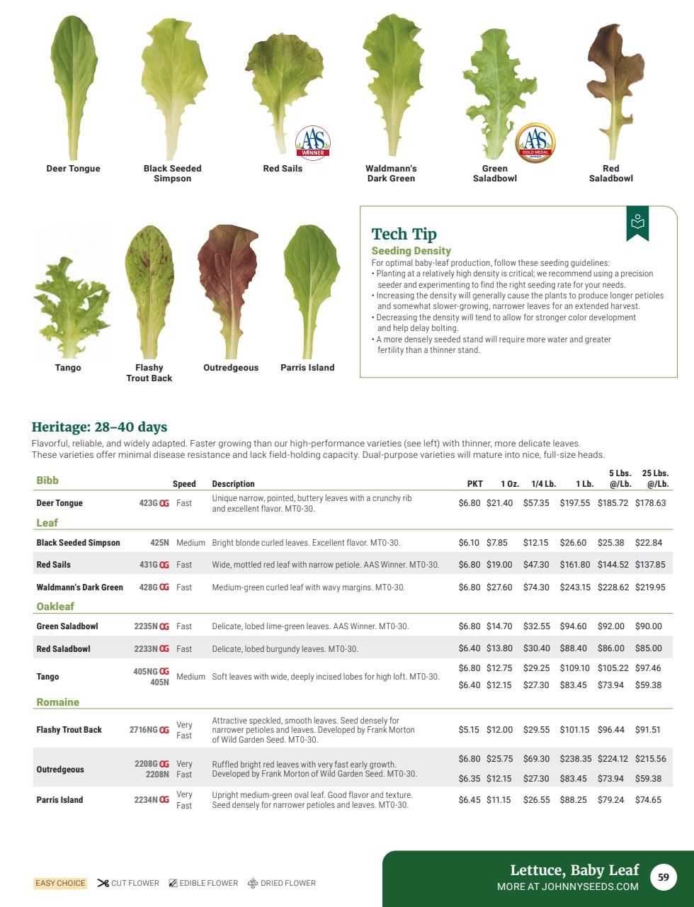 Johnny's Selected Seeds Master Catalog Weekly Ad January 1 - December 31, 2026