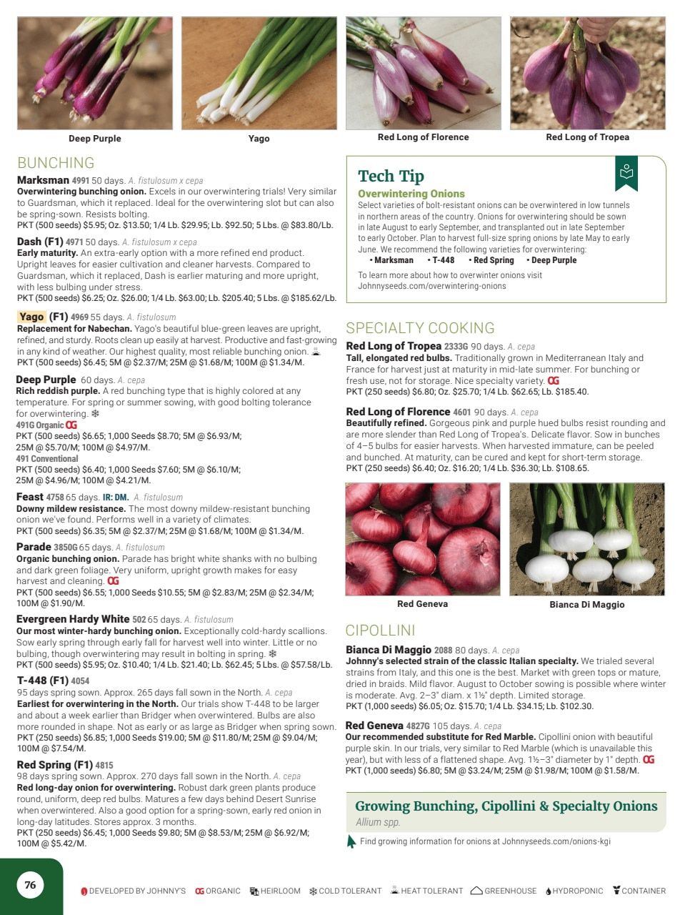 Johnny's Selected Seeds Master Catalog Weekly Ad January 1 - December 31, 2026