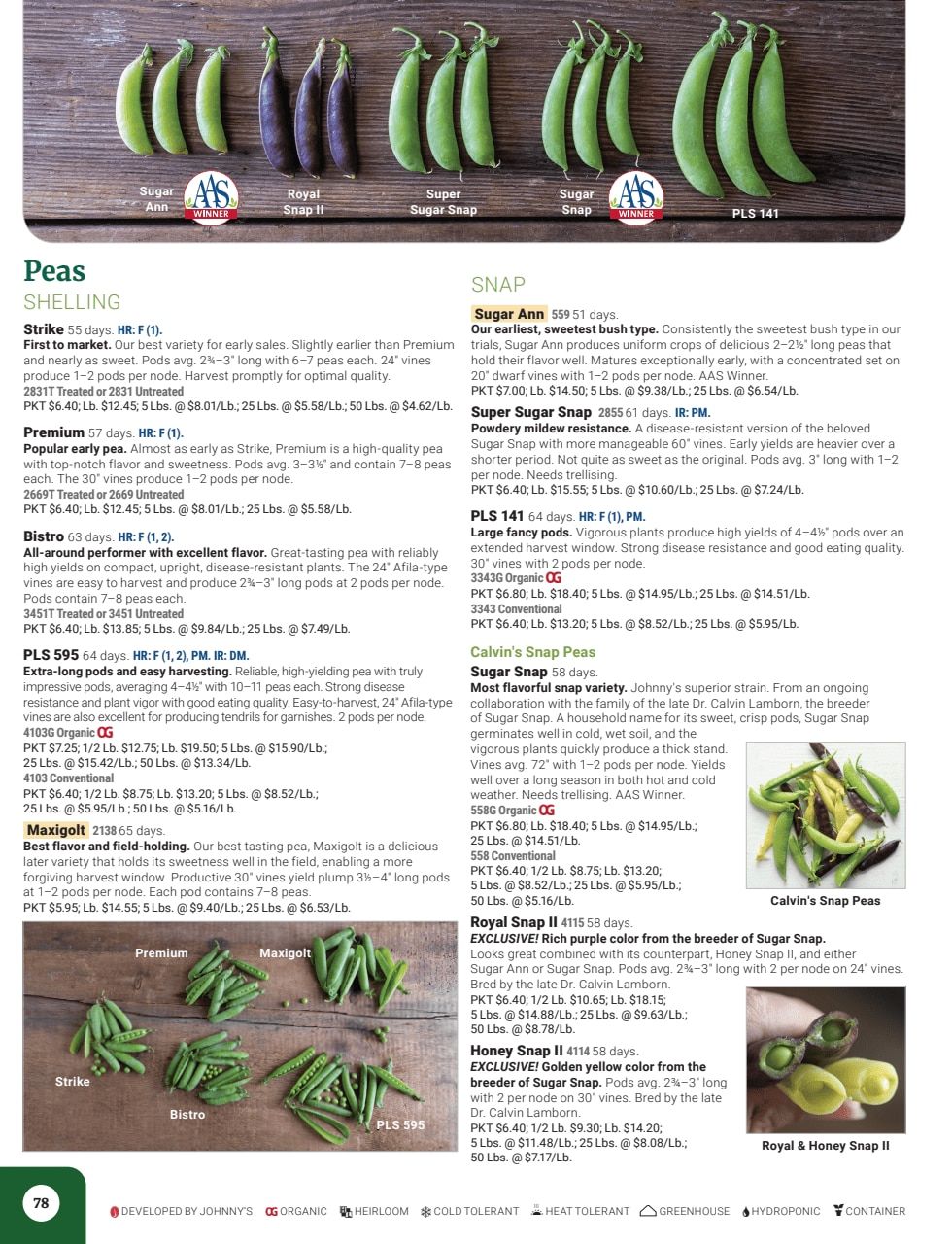 Johnny's Selected Seeds Master Catalog Weekly Ad January 1 - December 31, 2026