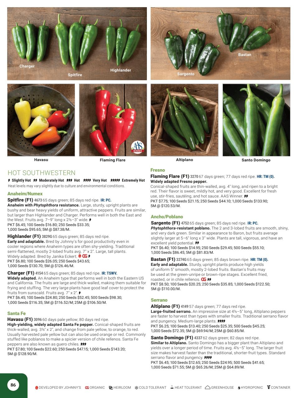 Johnny's Selected Seeds Master Catalog Weekly Ad January 1 - December 31, 2026