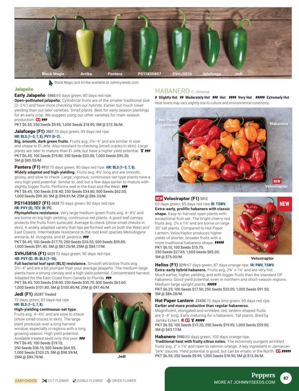 Johnny's Selected Seeds Master Catalog Weekly Ad January 1 - December 31, 2026