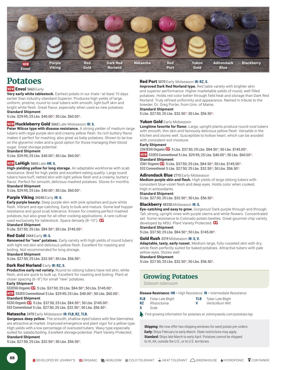 Johnny's Selected Seeds Master Catalog Weekly Ad January 1 - December 31, 2026