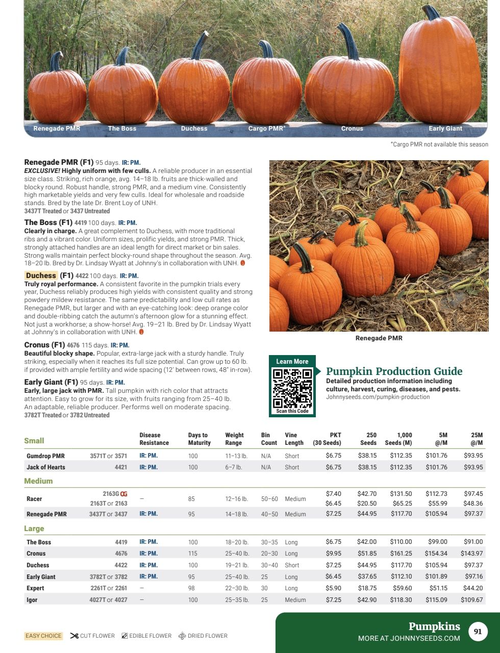Johnny's Selected Seeds Master Catalog Weekly Ad January 1 - December 31, 2026