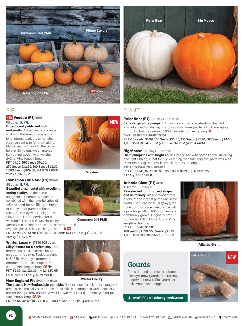 Johnny's Selected Seeds Master Catalog Weekly Ad January 1 - December 31, 2026